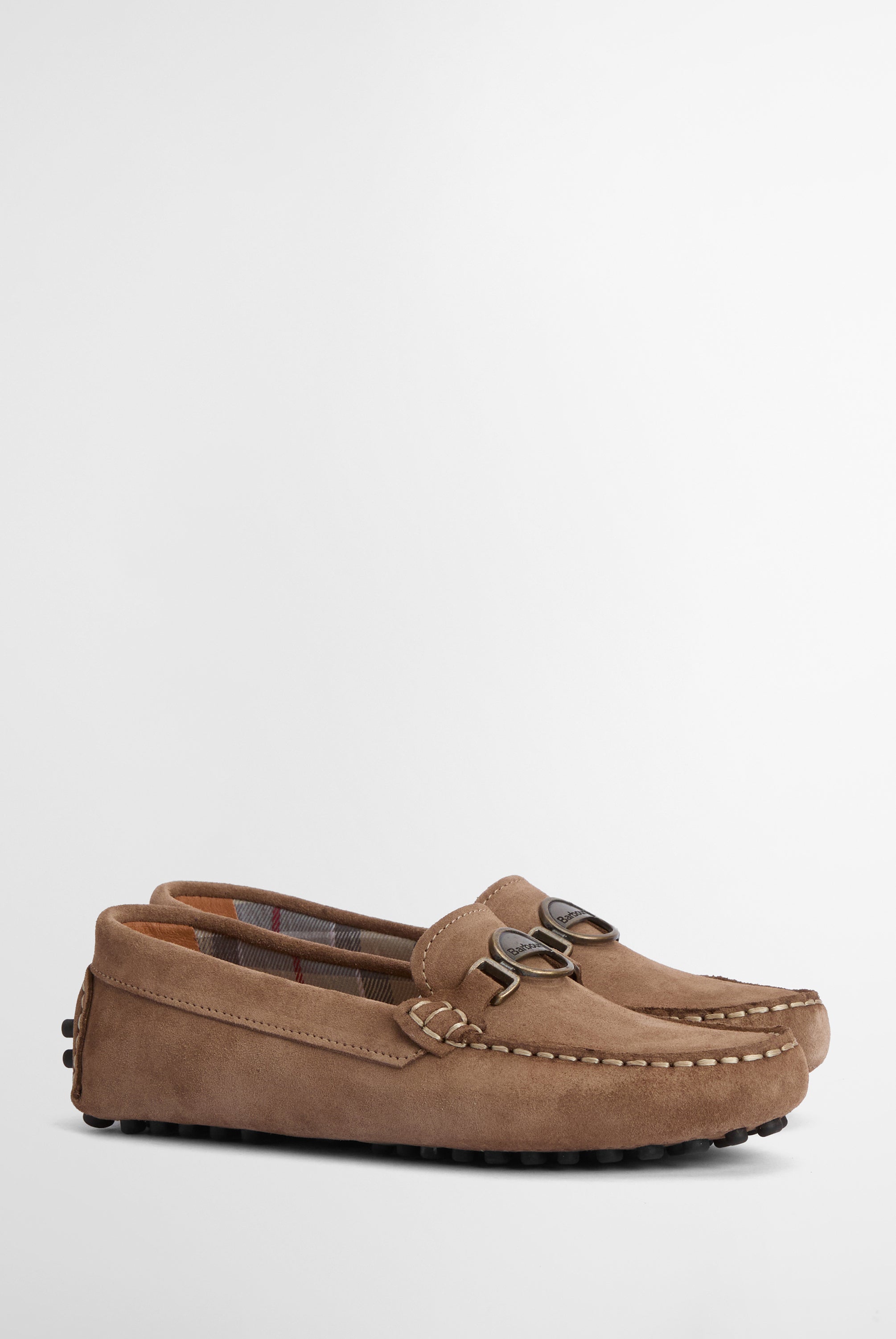 Barbour Light Trench Suede Laire Driving Shoe #Colour_Light Trench Suede