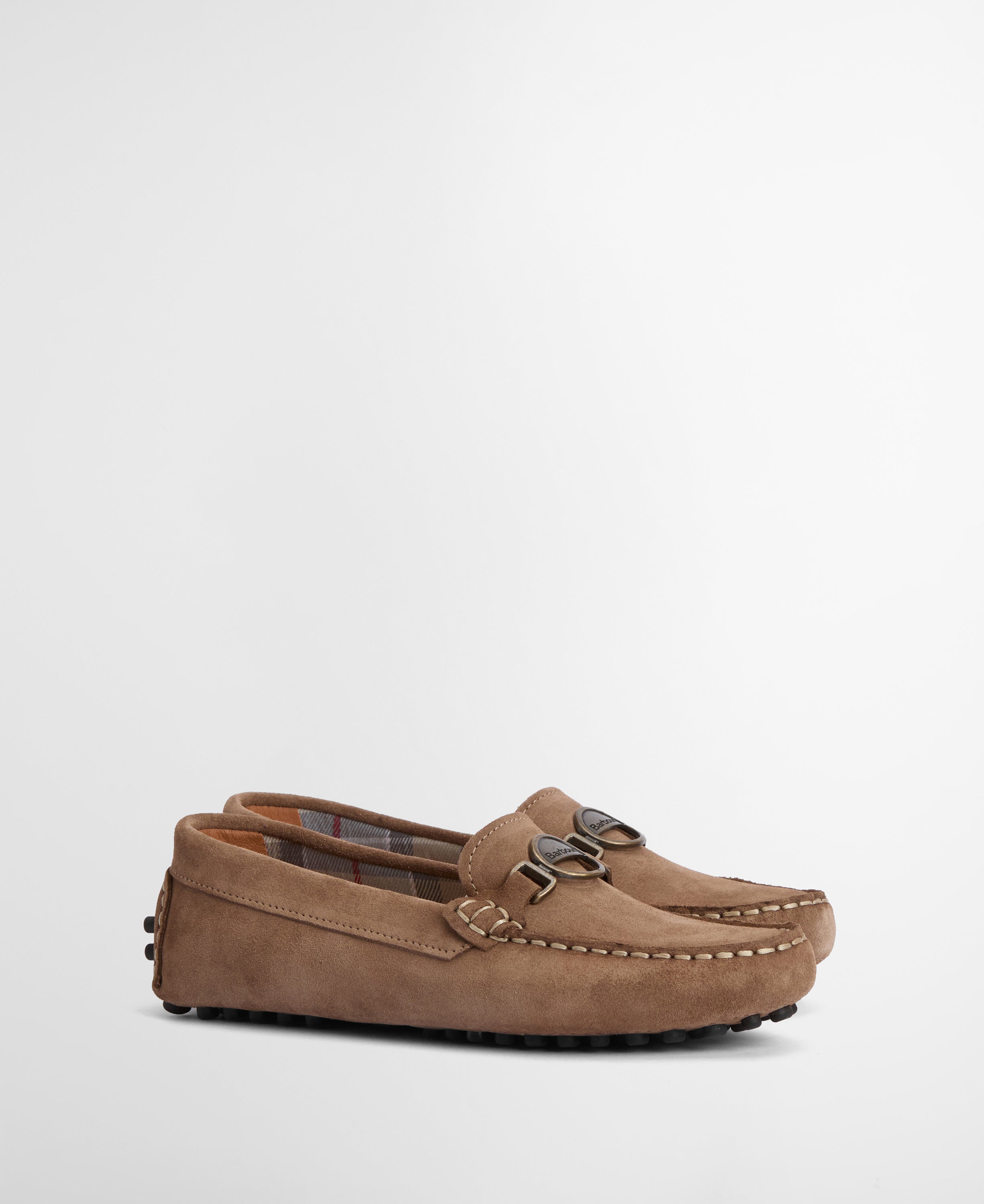 Barbour Light Trench Suede Laire Driving Shoe #Colour_Light Trench Suede