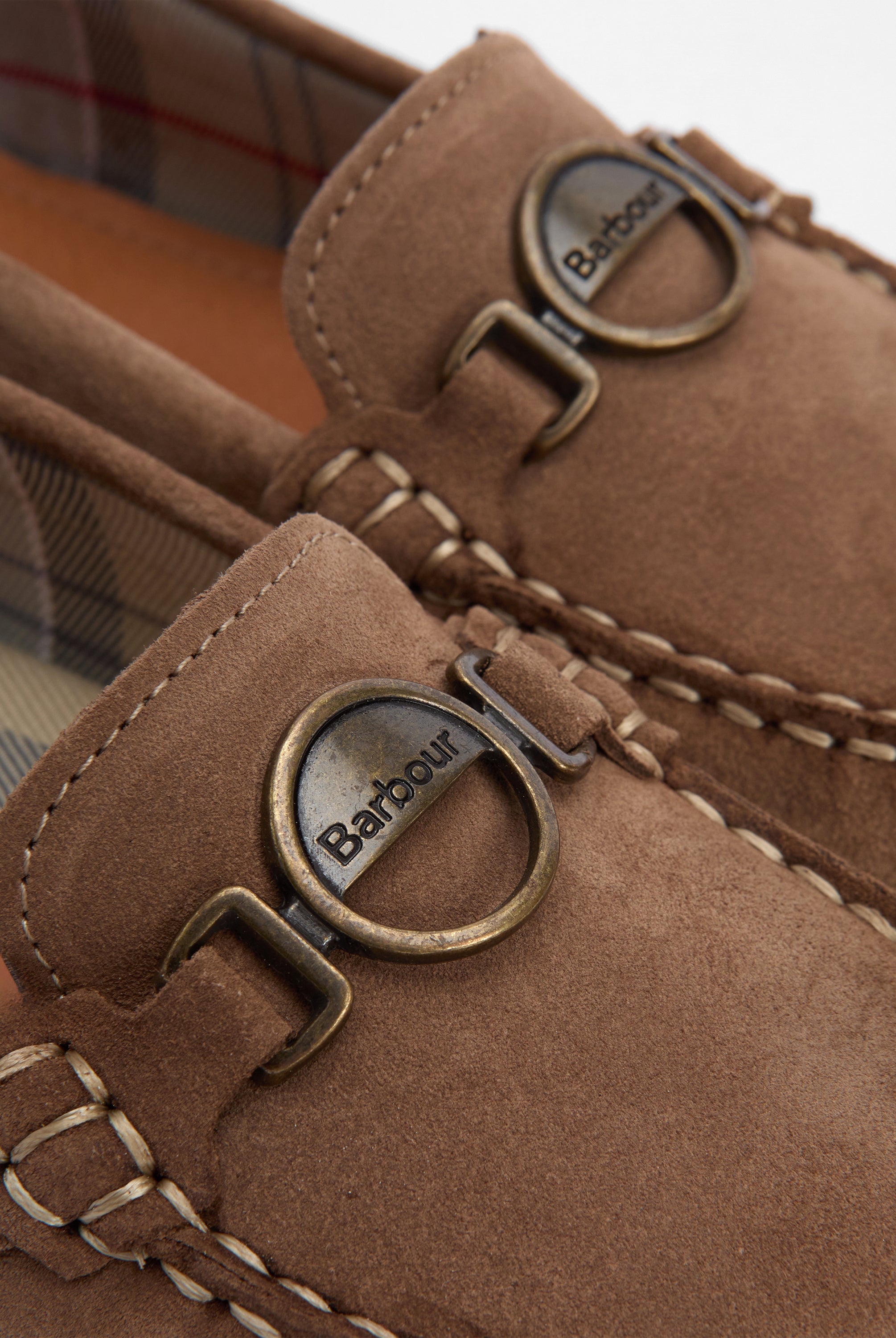 Barbour Light Trench Suede Laire Driving Shoe #Colour_Light Trench Suede
