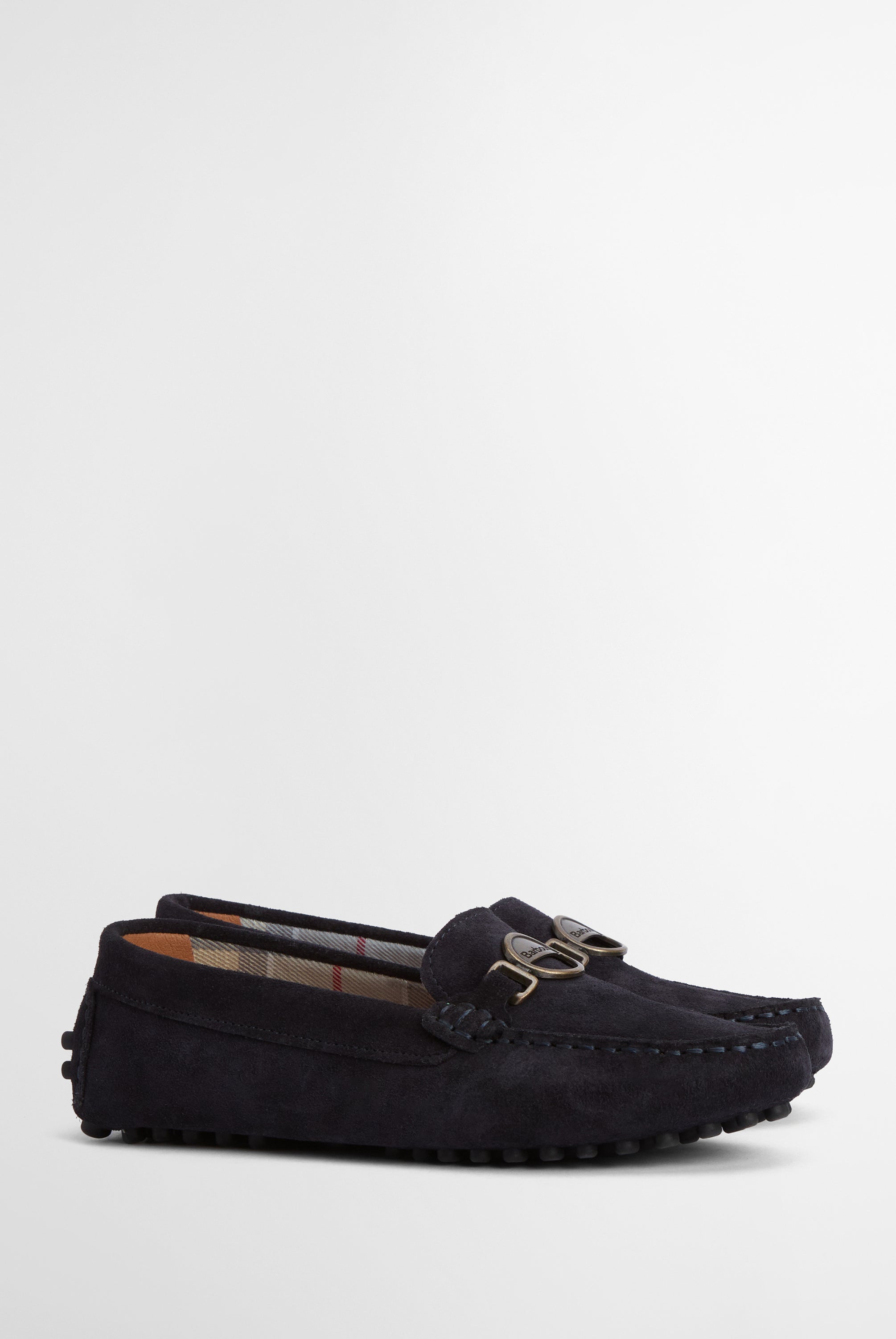 Barbour Navy Laire Driving Shoe #Colour_Navy
