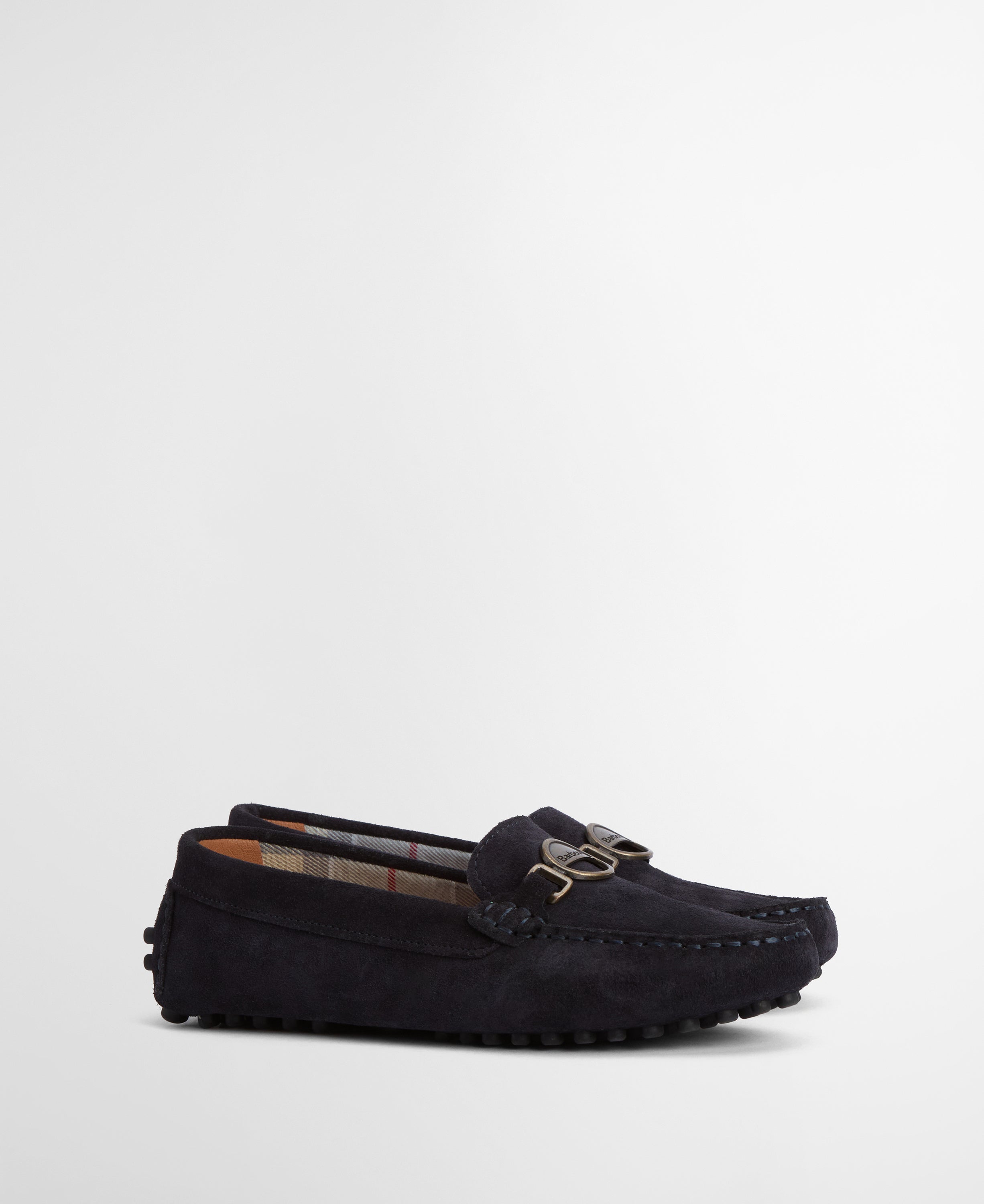 Barbour Navy Laire Driving Shoe #Colour_Navy