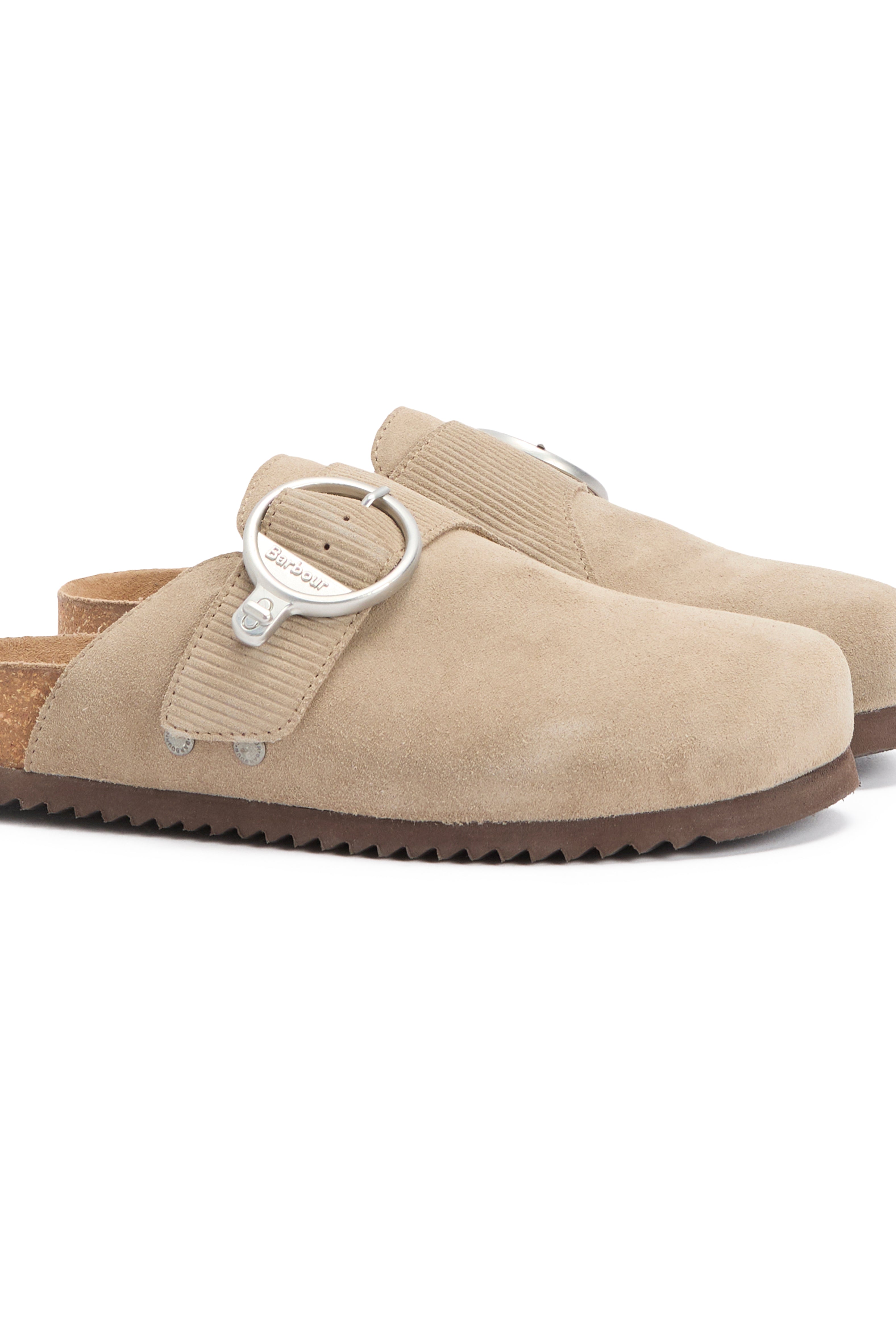 Barbour Taupe Kyra Closed Toe Sandal #Colour_Taupe