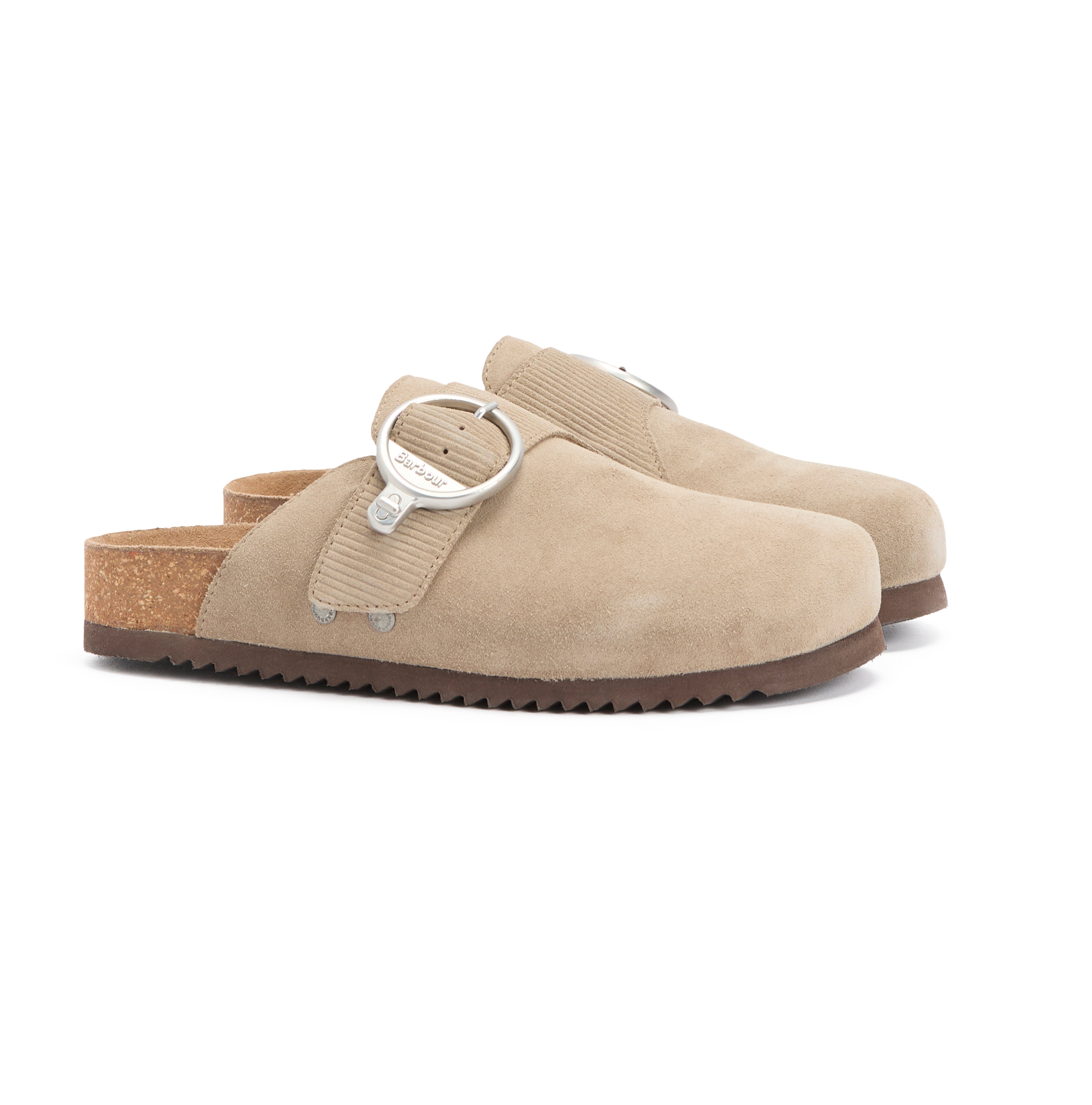 Barbour Taupe Kyra Closed Toe Sandal #Colour_Taupe