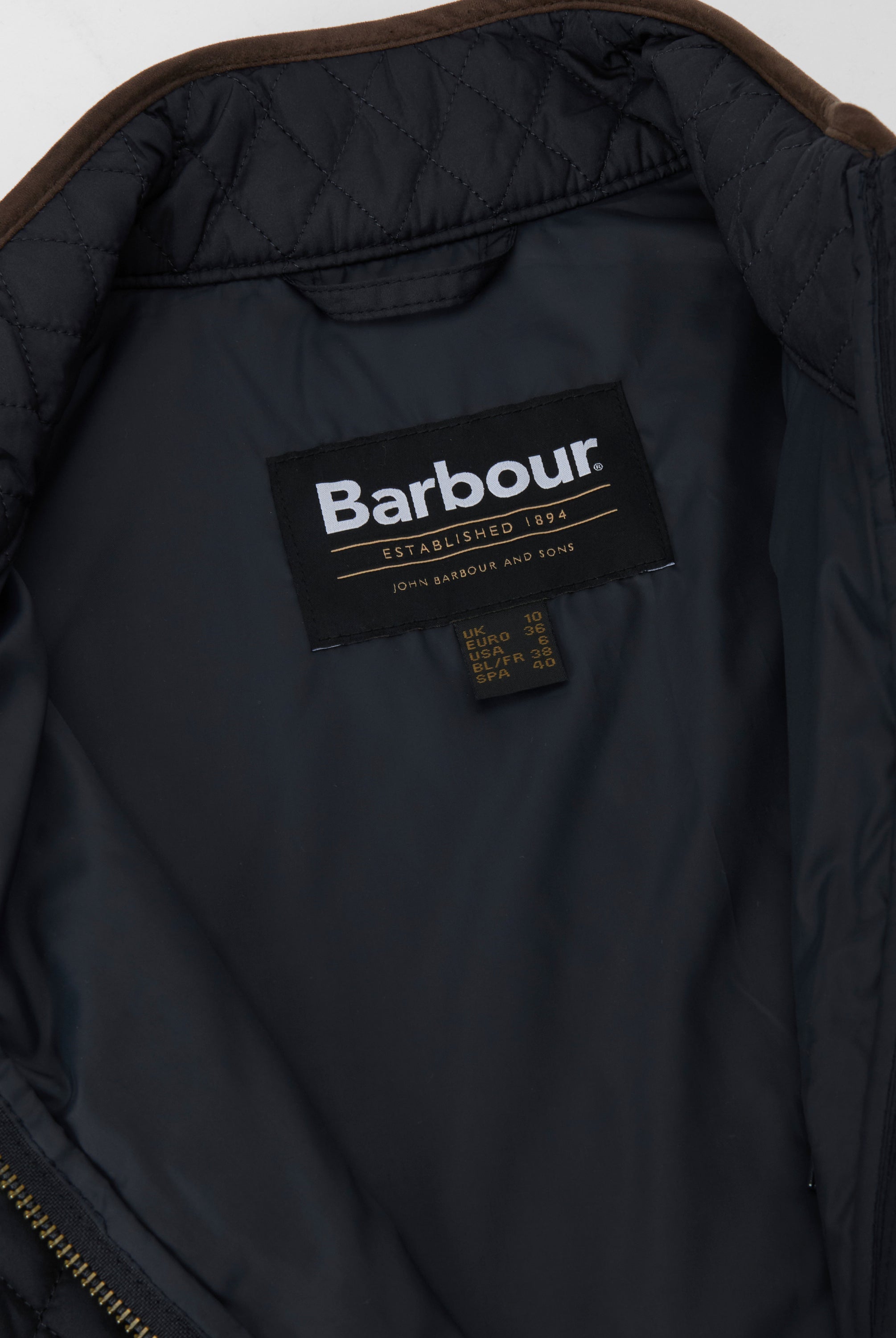 Barbour Dark Navy Basswood Gilet #Colour_Dark Navy