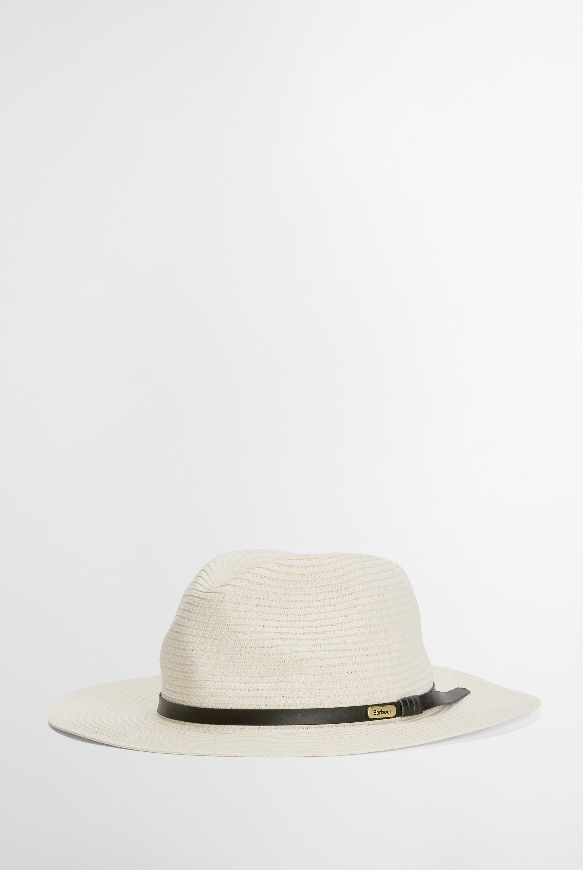 Barbour Ecru Evelyn Braid Trilby Hat #Colour_Ecru