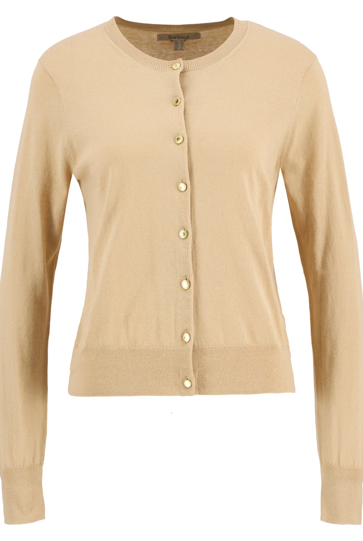 Barbour Safari Wisteria Knitted Cardigan #Colour_Safari