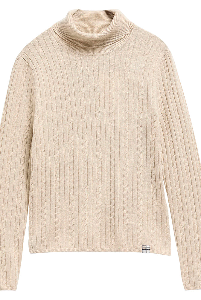 Barbour Georgette Knitted Jumper #Colour_Birch