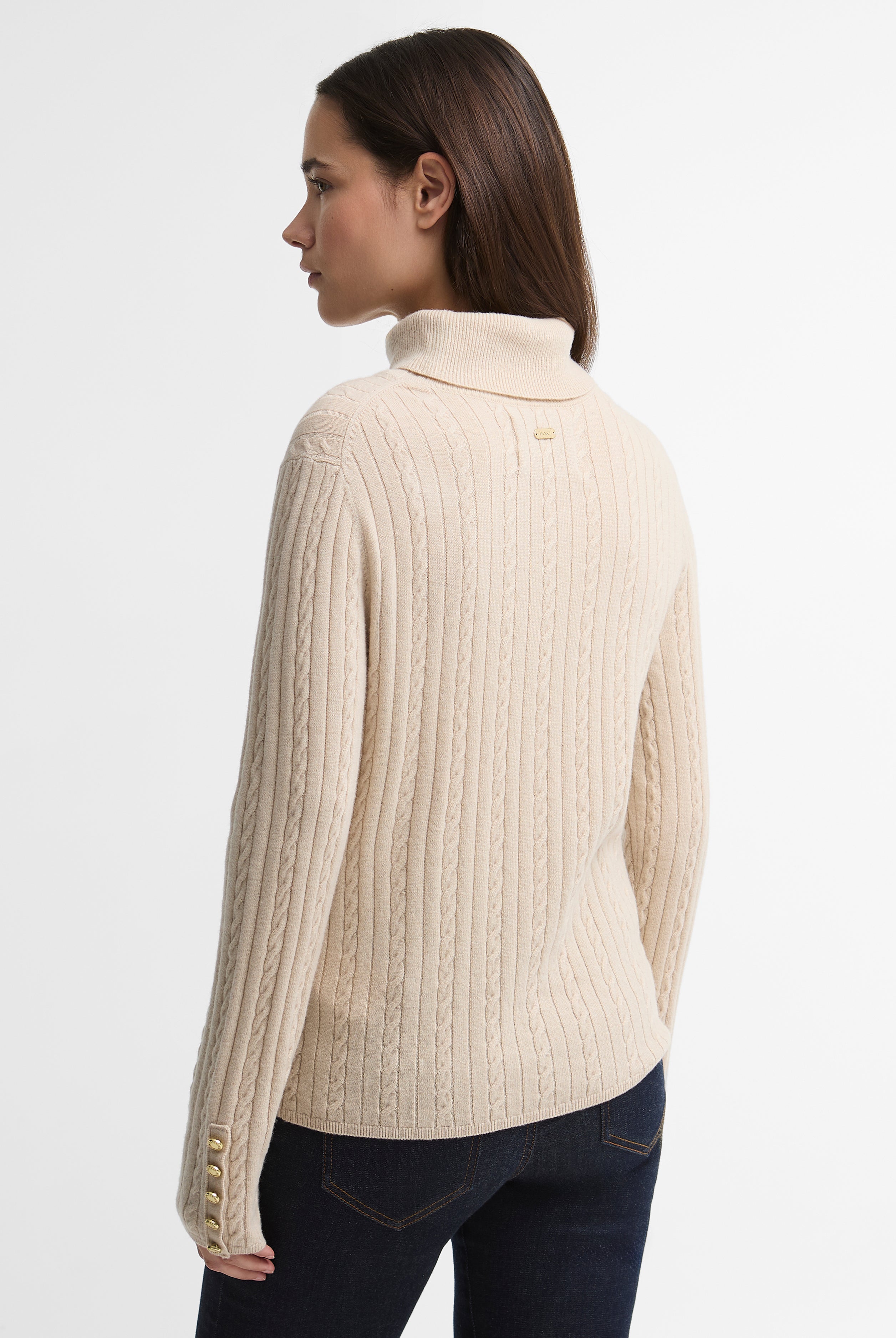 Barbour Georgette Knitted Jumper #Colour_Birch