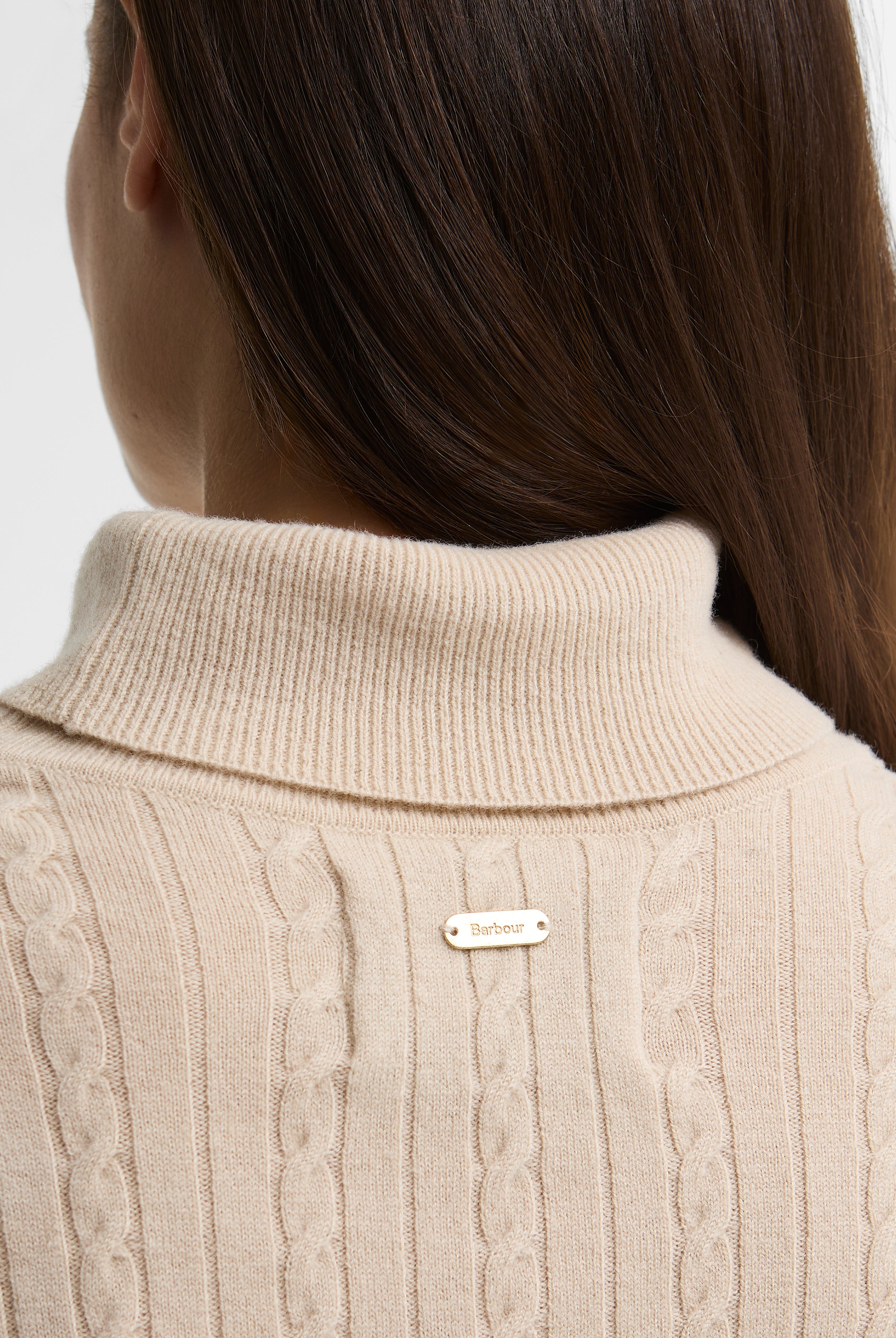 Barbour Georgette Knitted Jumper #Colour_Birch