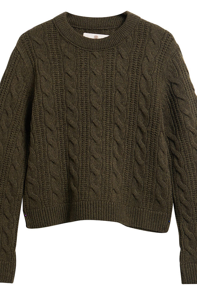 Barbour Joan Knitted Jumper #Colour_Olive