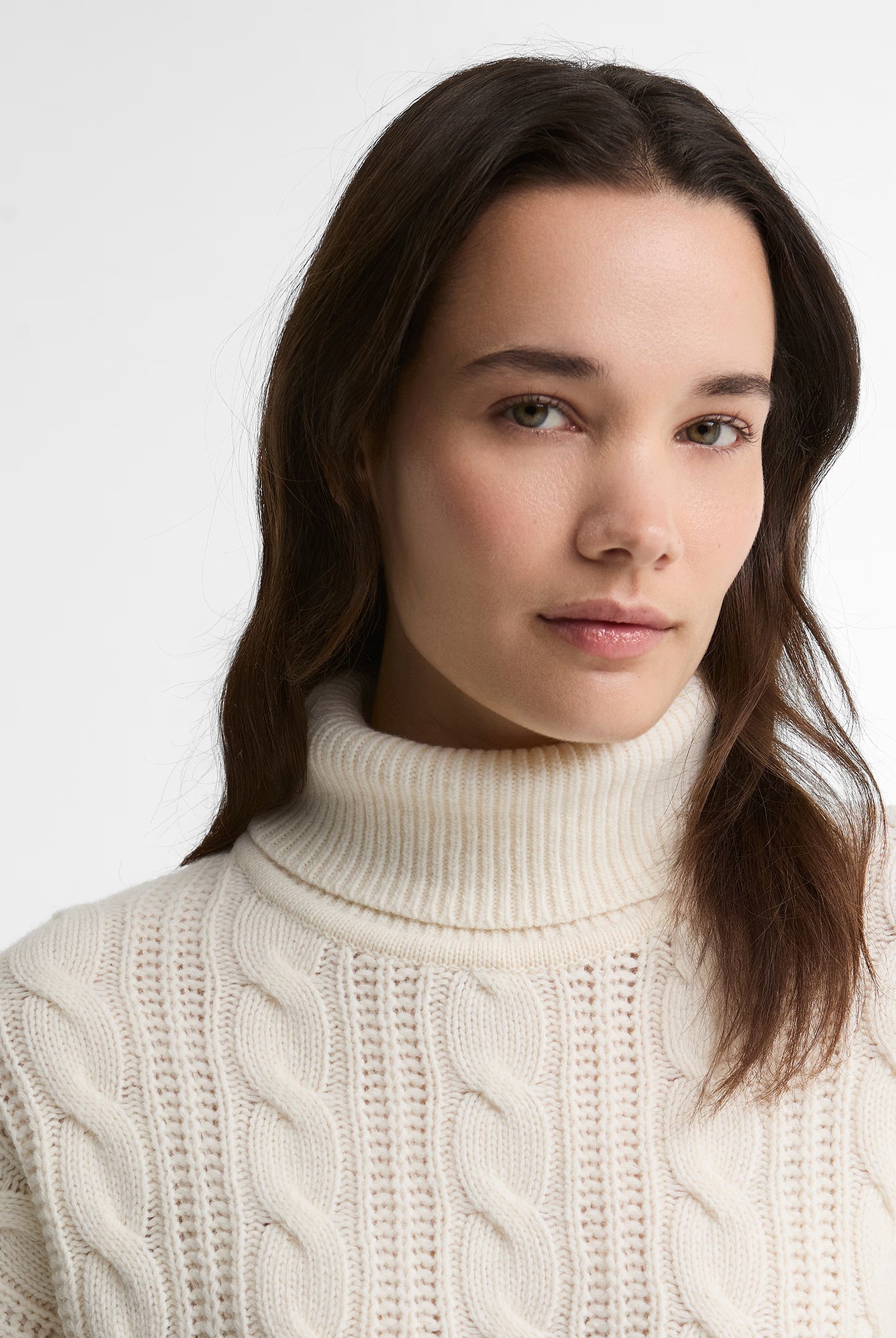 Barbour Agatha Knitted Jumper #Colour_Ecru