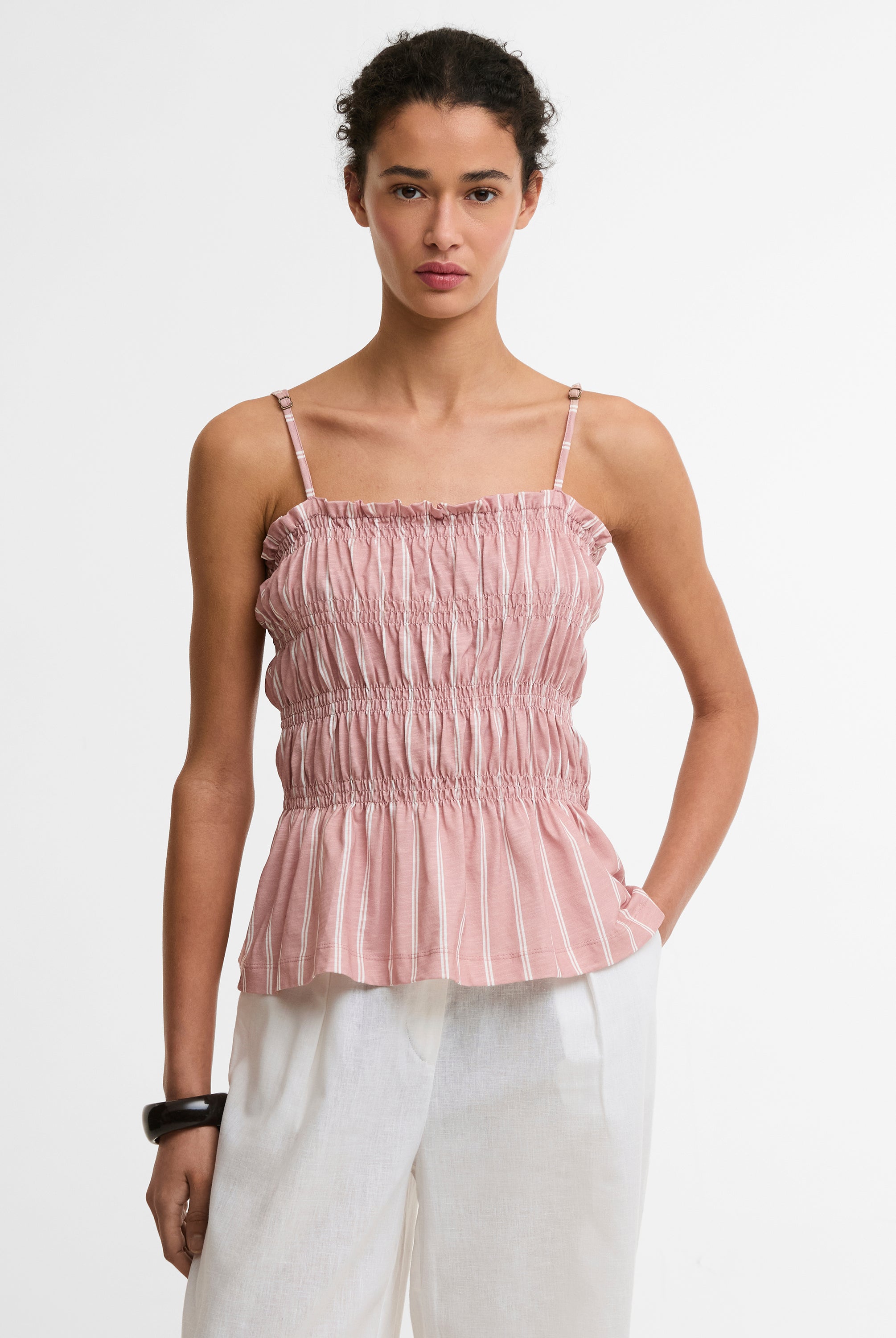 Barbour Gardenia Stripe Madeline Top #Colour_Gardenia Stripe