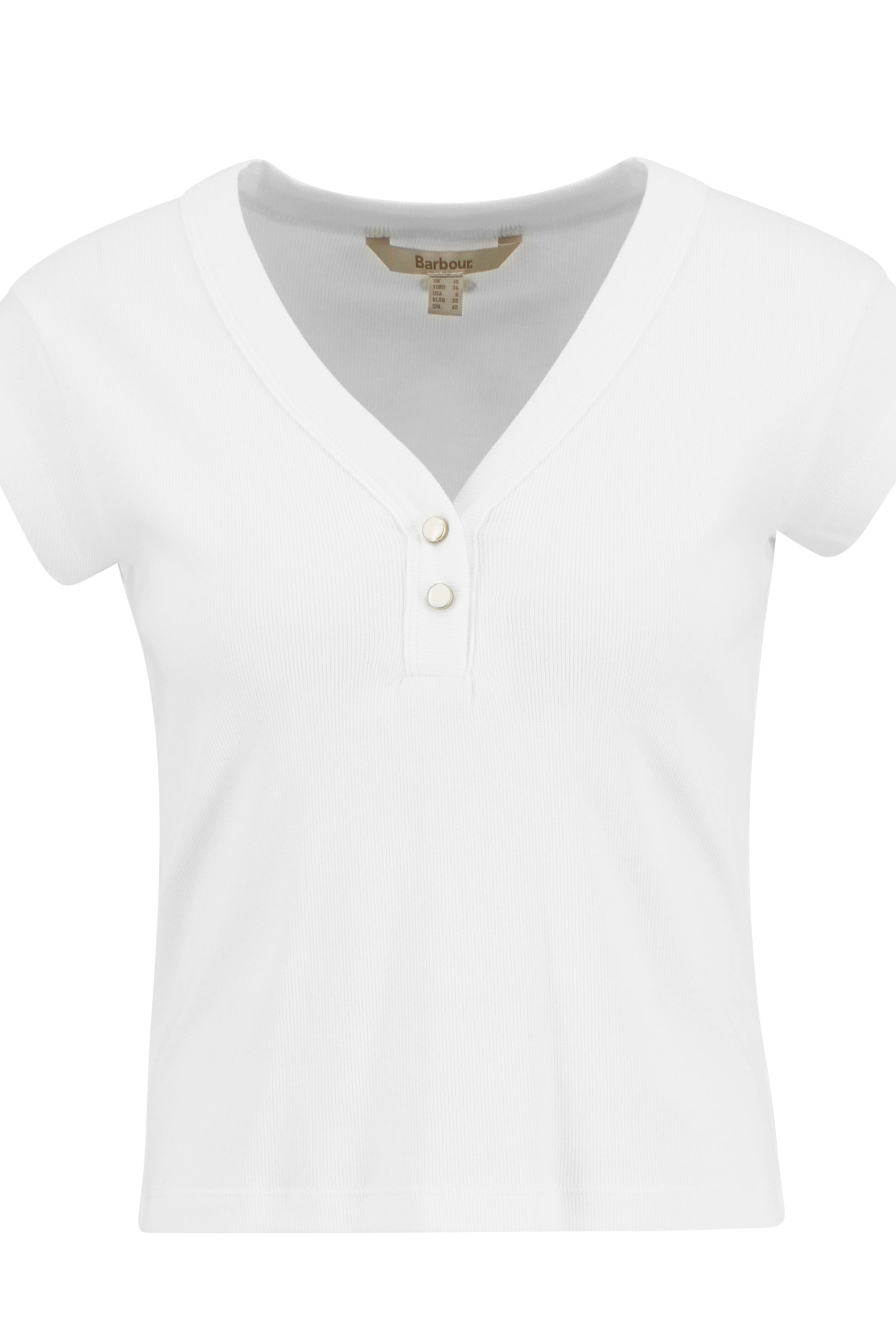 Barbour White Verona Top #Colour_White