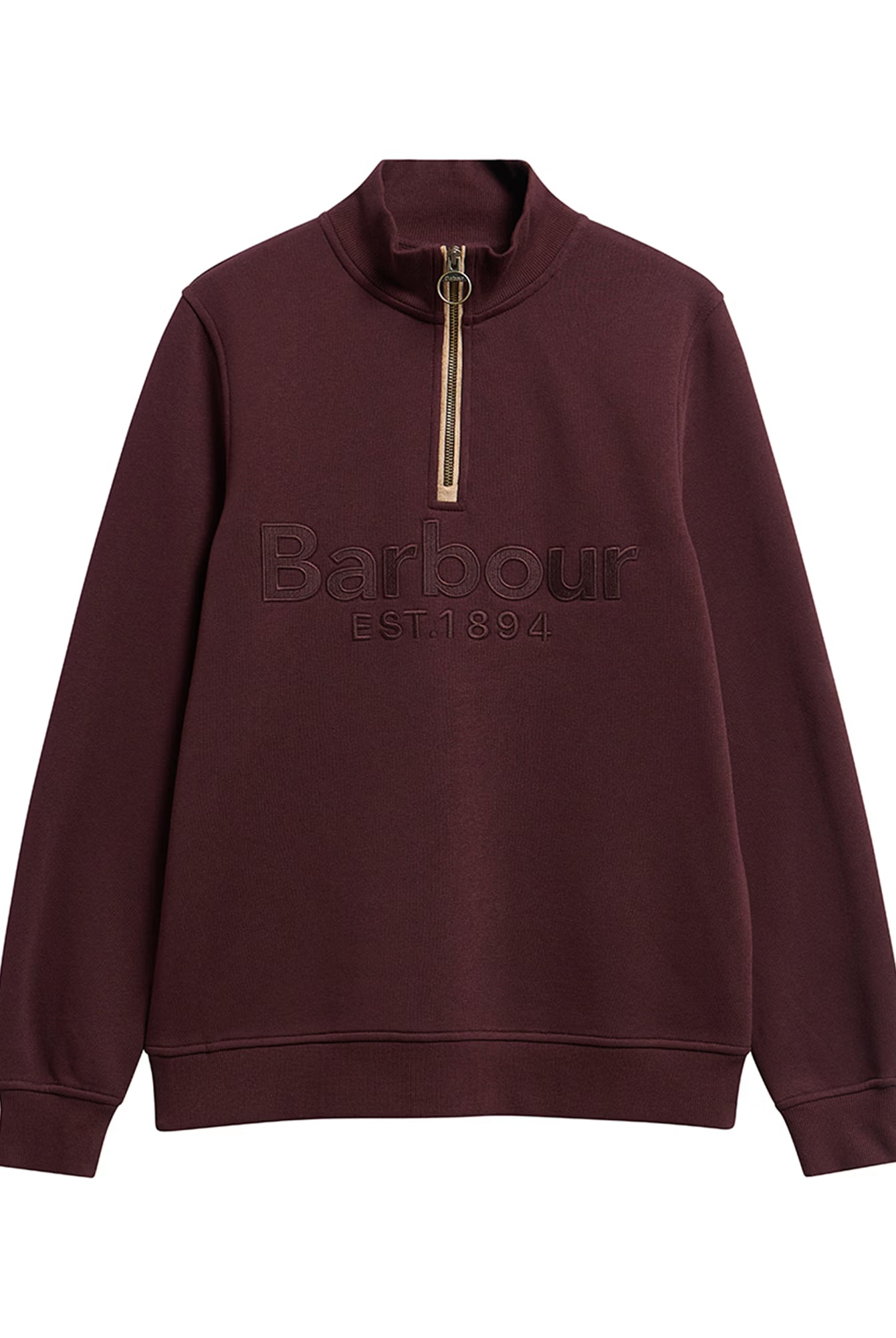 Barbour Cynthia Half Zip Sweatshirt #Colour_Fig