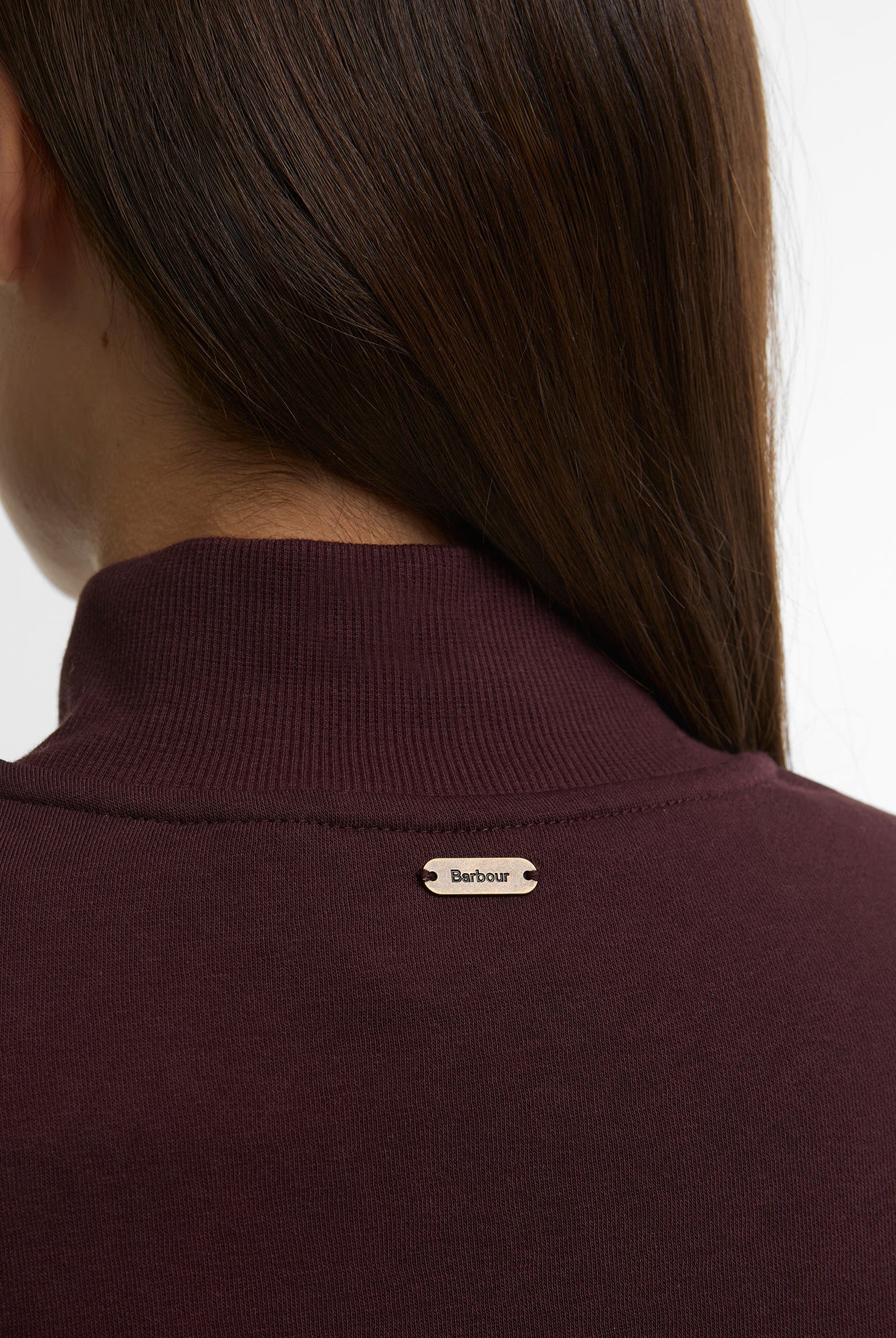 Barbour Cynthia Half Zip Sweatshirt #Colour_Fig