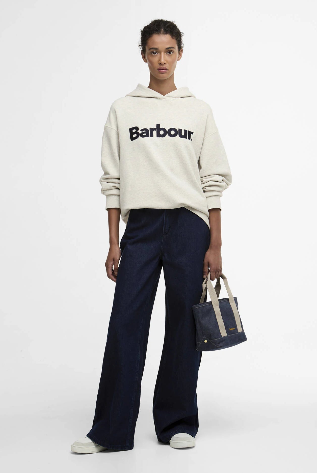Barbour Cloud Marl Hartland Hoodie #Colour_Cloud Marl