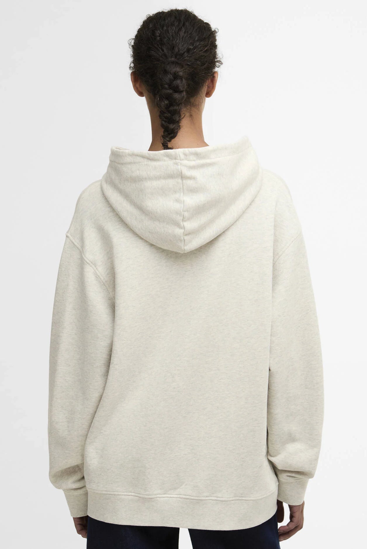 Barbour Cloud Marl Hartland Hoodie #Colour_Cloud Marl