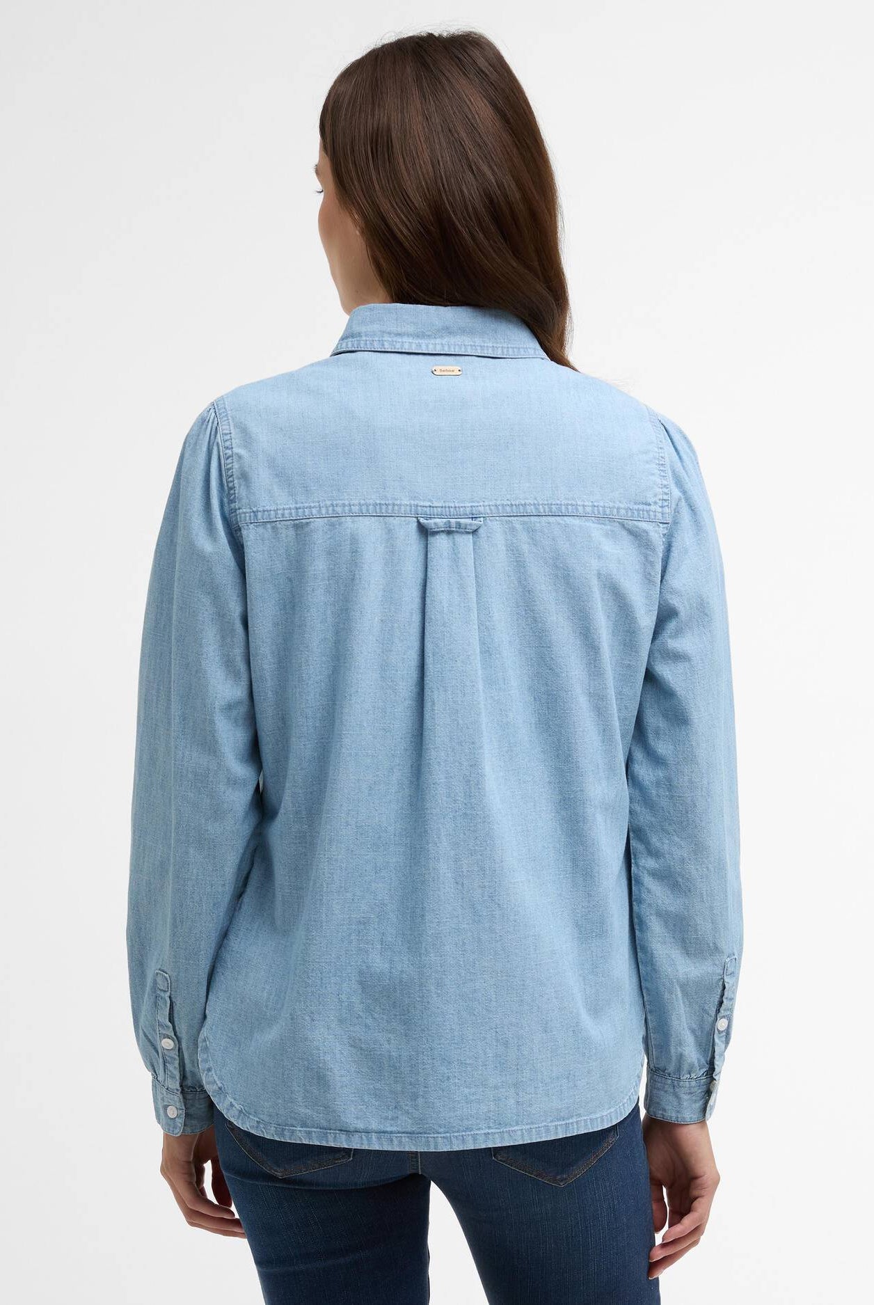 Barbour Chambray Zaria Shirt #Colour_Chambray