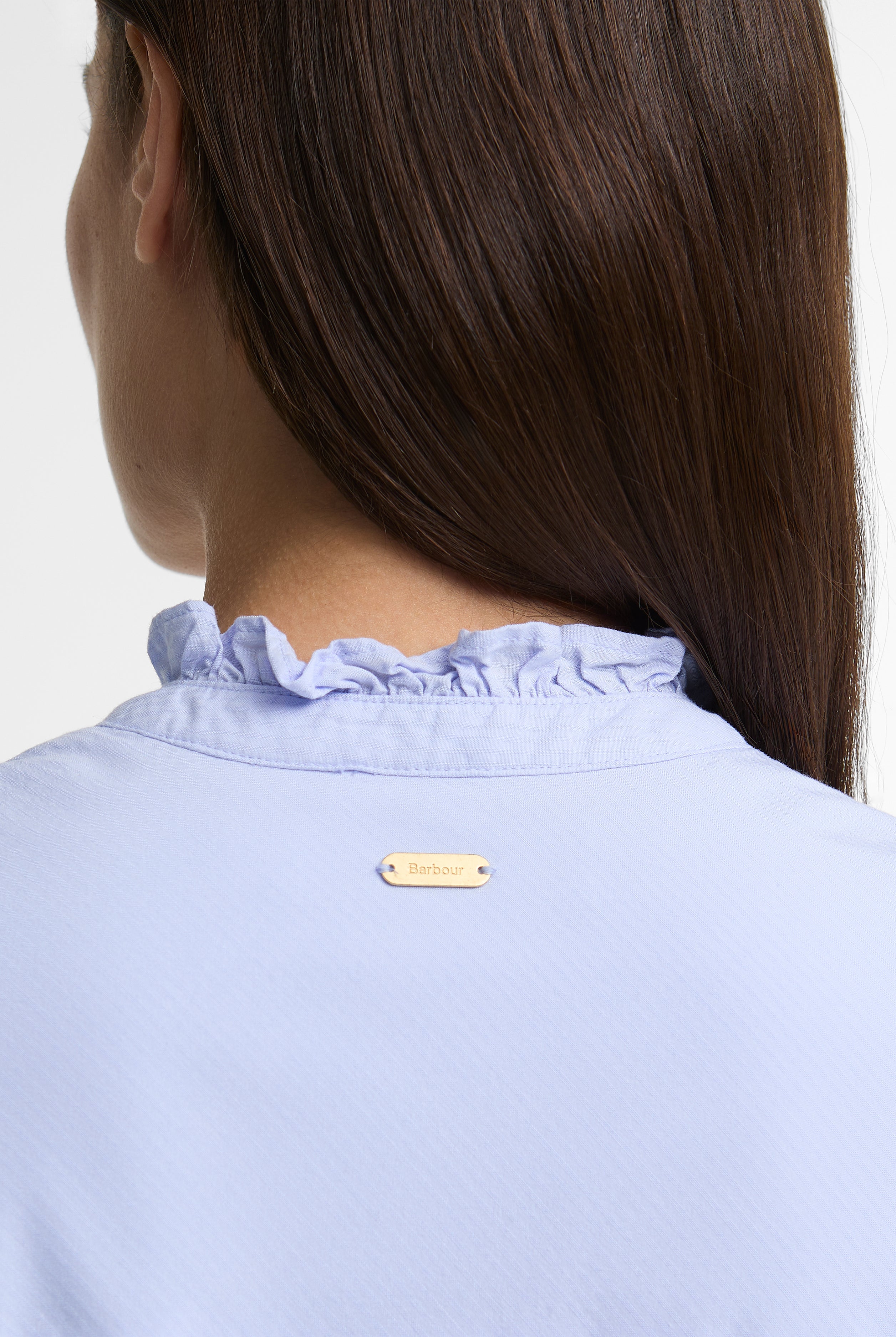 Barbour Antoinette Shirt #Colour_Pale Blue