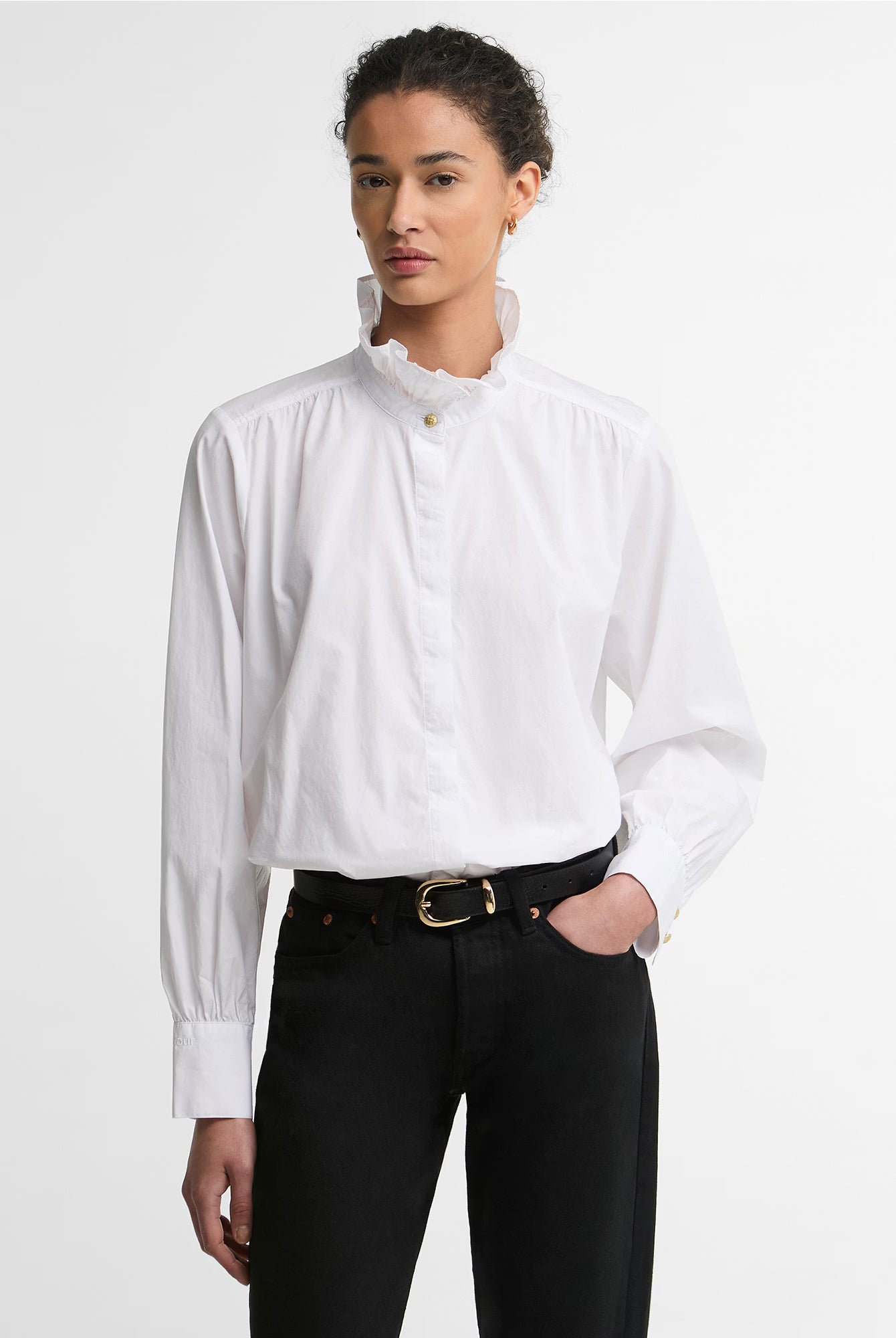 Barbour Adina Shirt #Colour_White