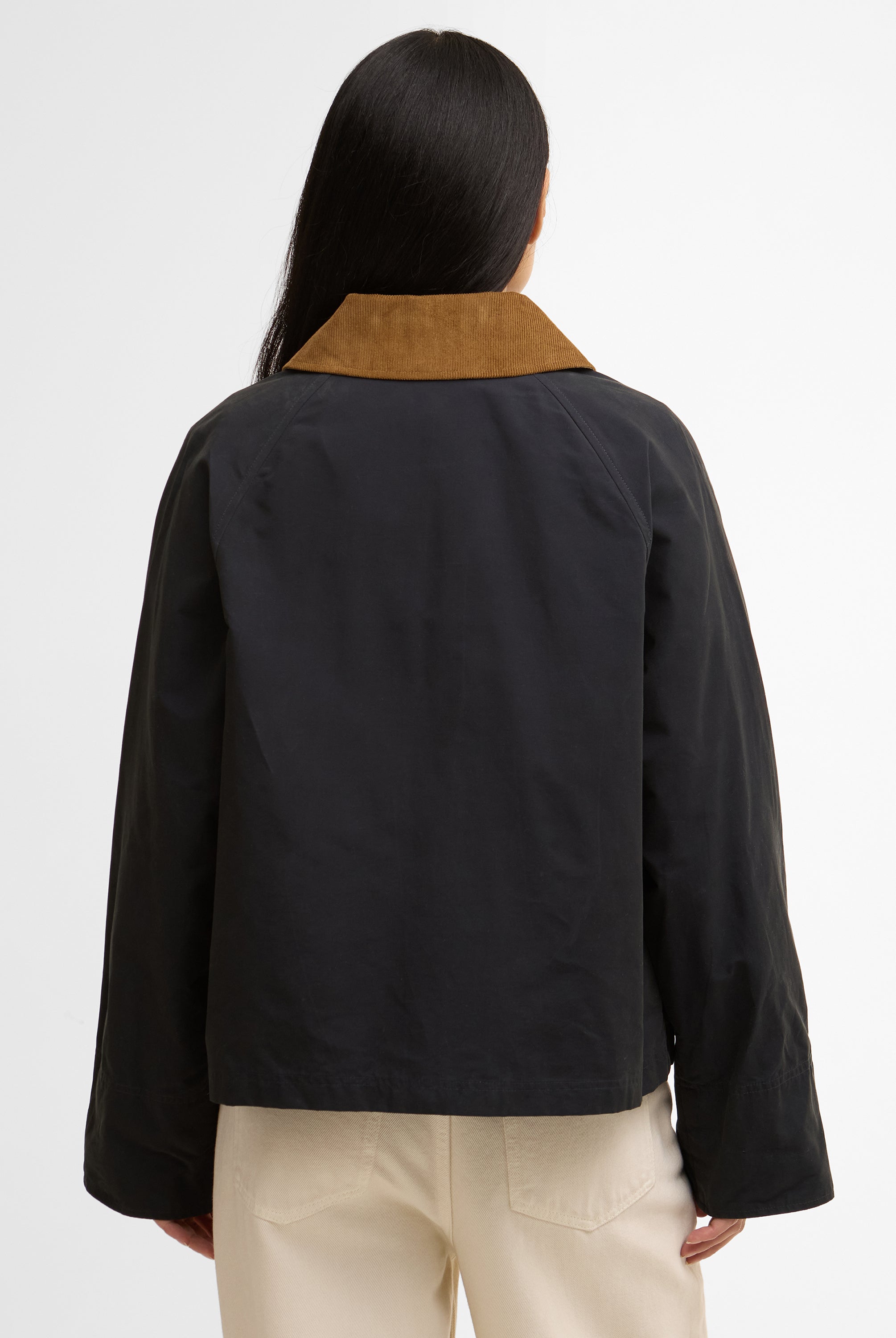 Barbour Dark Navy/Dress Icons Spey Showerproof Jacket #Colour_Dark Navy/Dress