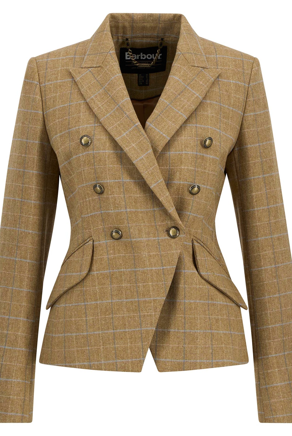 Barbour Soft Blue Wisteria Tailored Blazer #Colour_Soft Blue