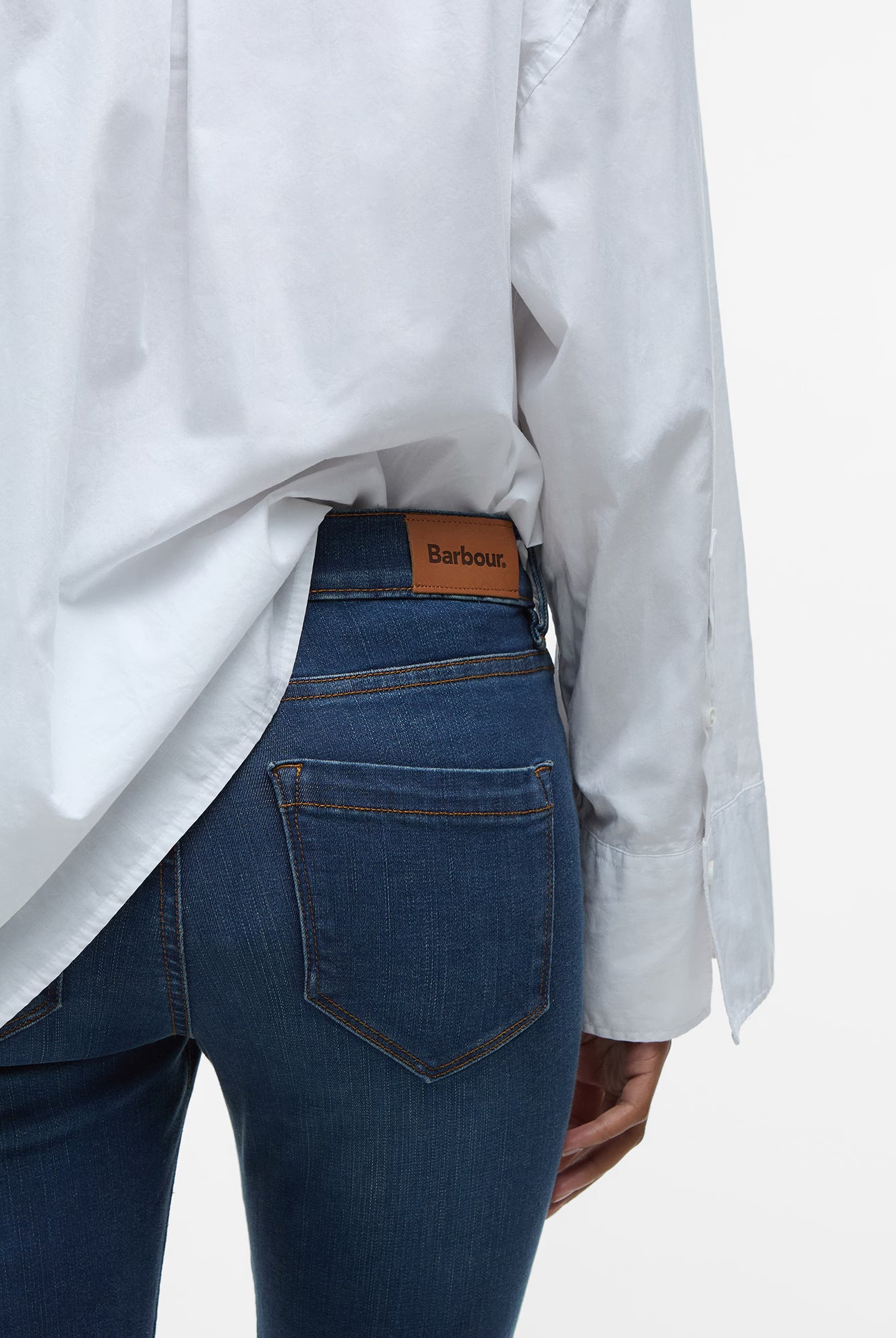 Barbour Essential Slim Jeans #Colour_Rinse Wash