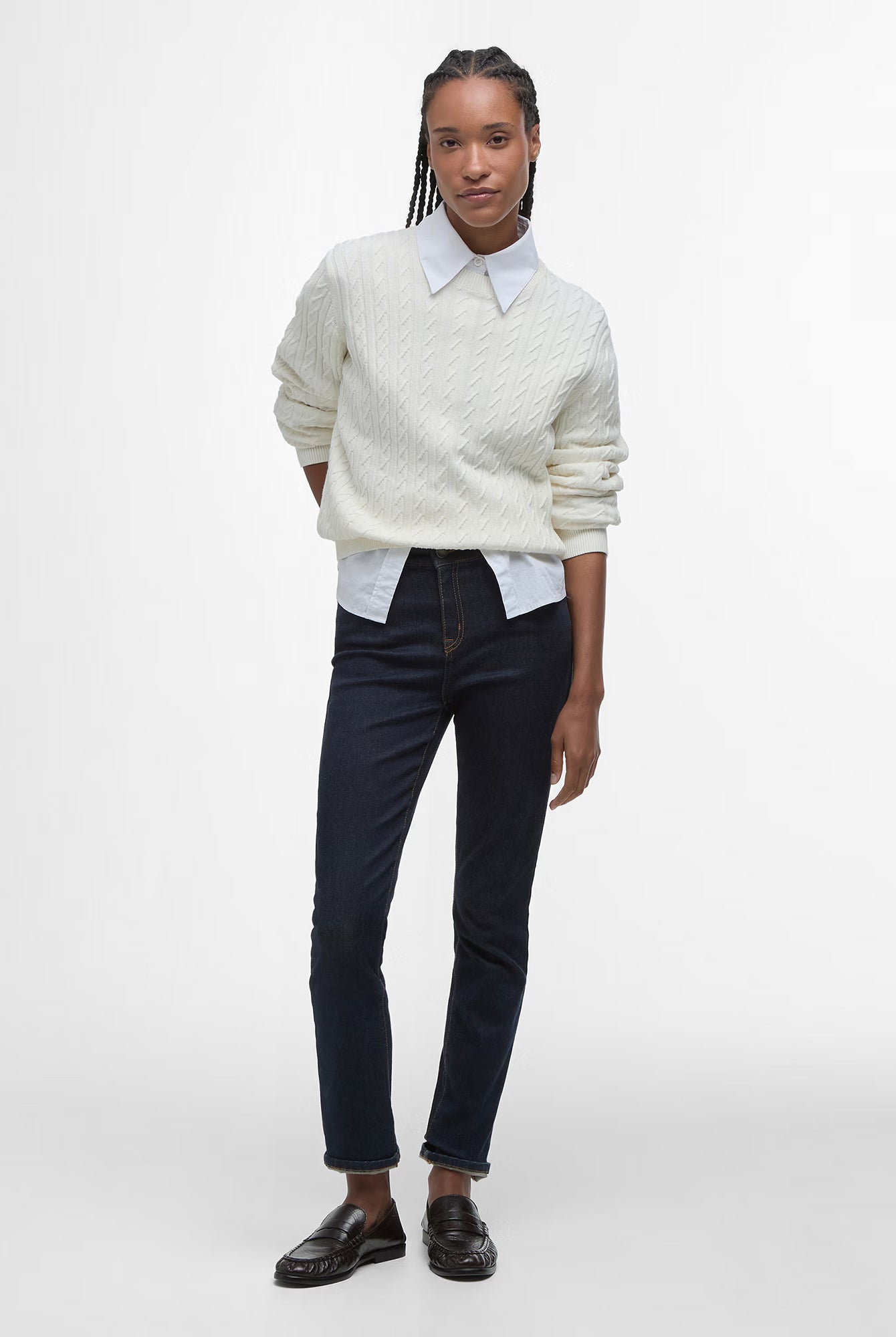 Barbour Essential Slim Jeans #Colour_Rinse Wash