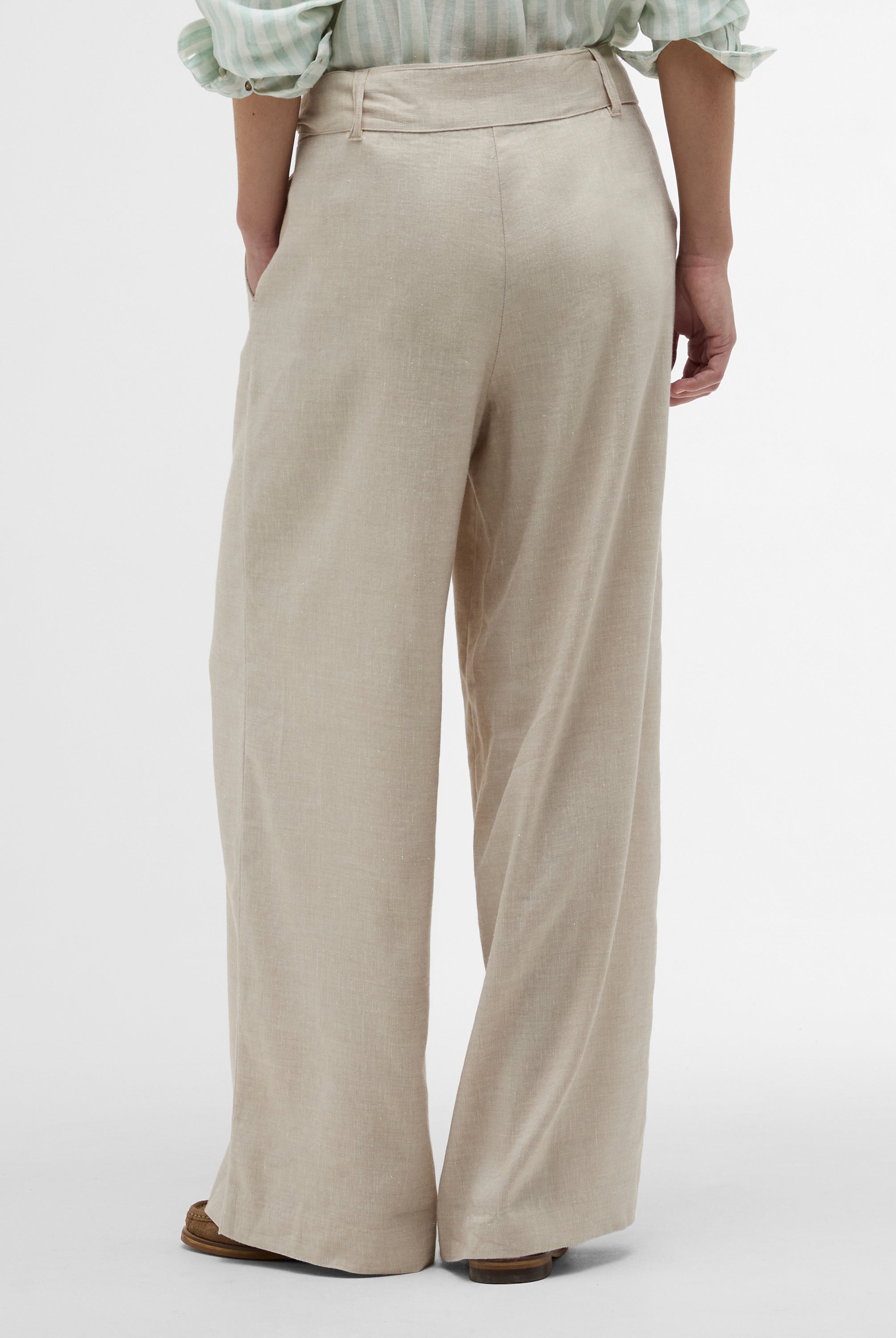 Barbour Mist Gabby Trousers #Colour_Mist