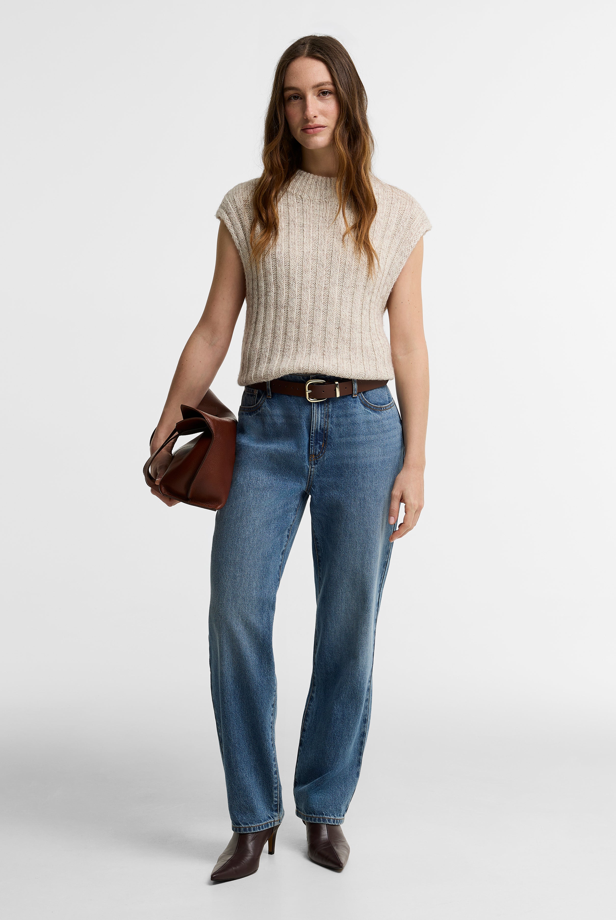 Barbour Adalyn Jeans #Colour_Mid Blue