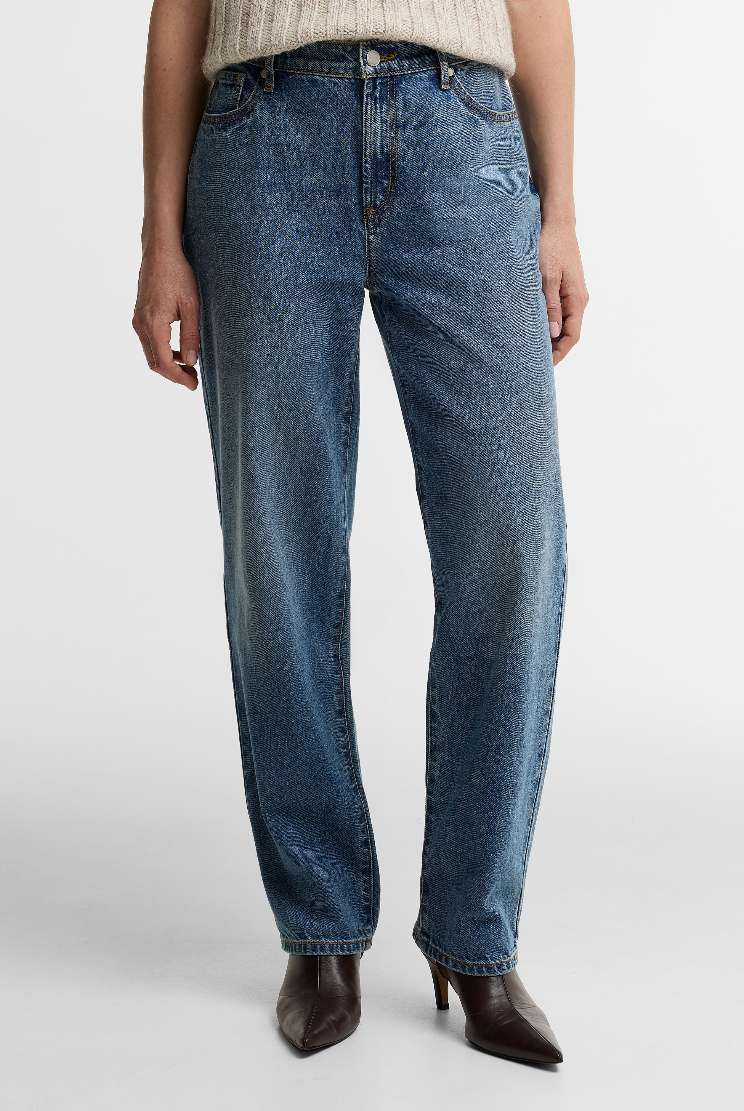 Barbour Adalyn Jeans #Colour_Mid Blue