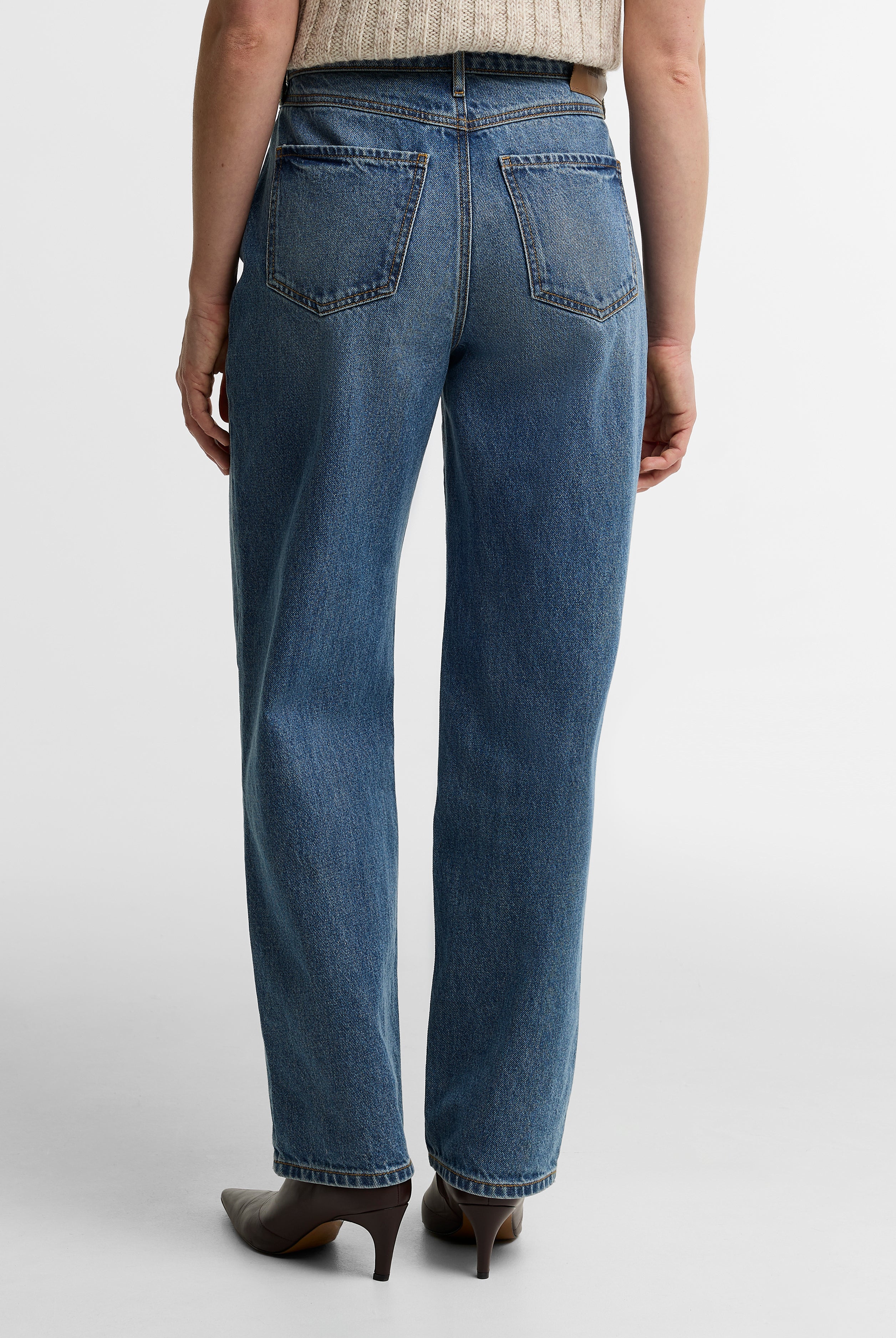 Barbour Adalyn Jeans #Colour_Mid Blue