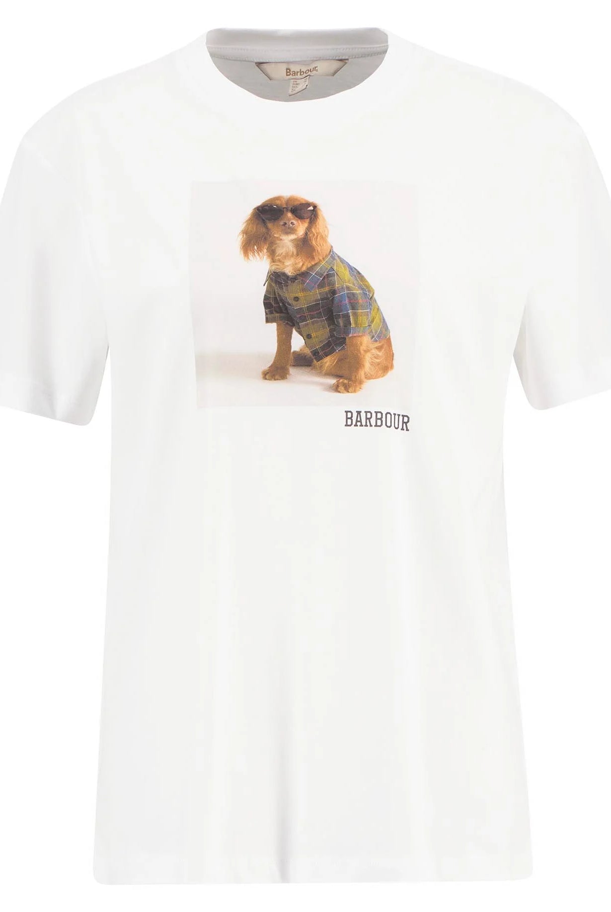 Barbour White Marine T-Shirt #Colour_White