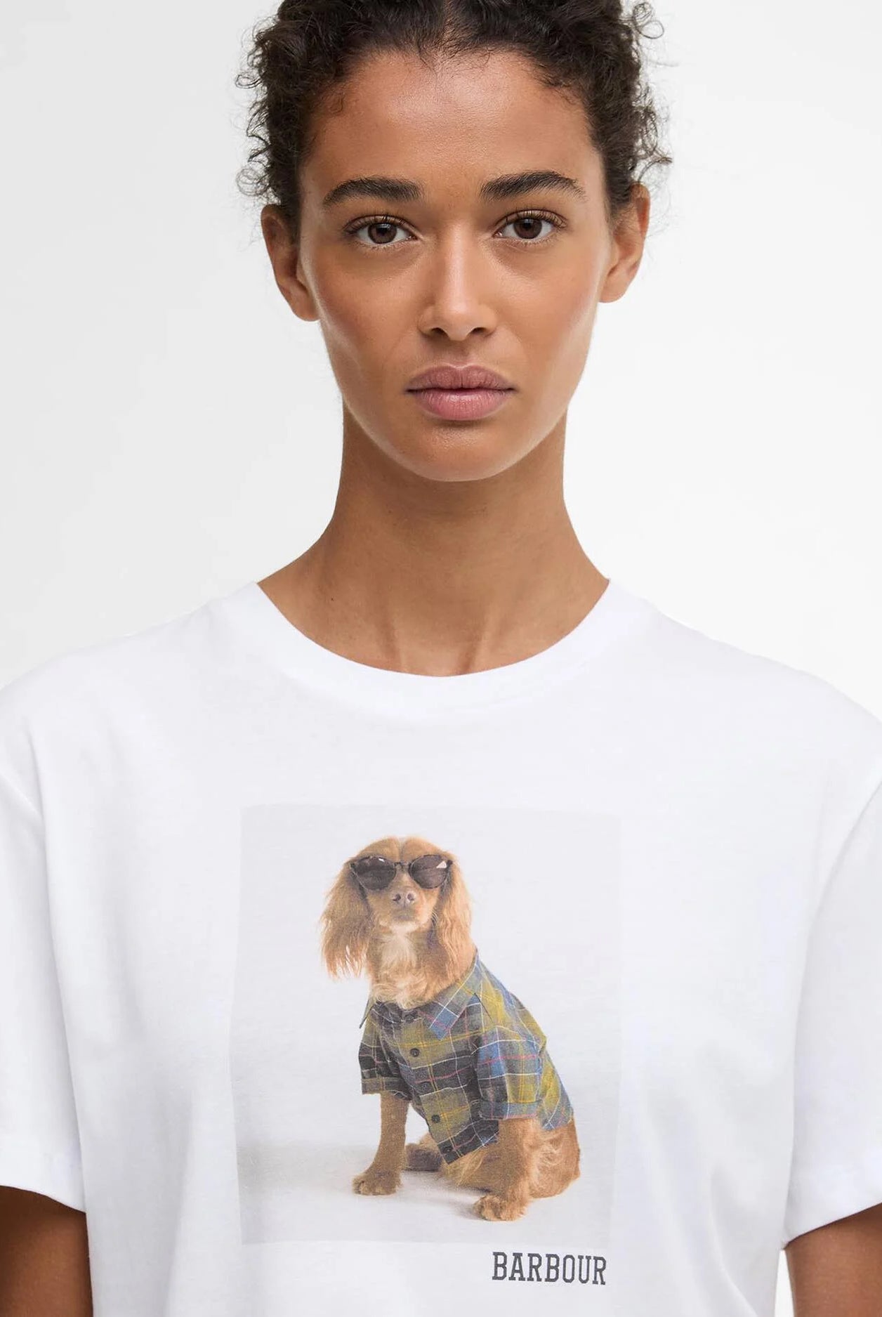 Barbour White Marine T-Shirt #Colour_White