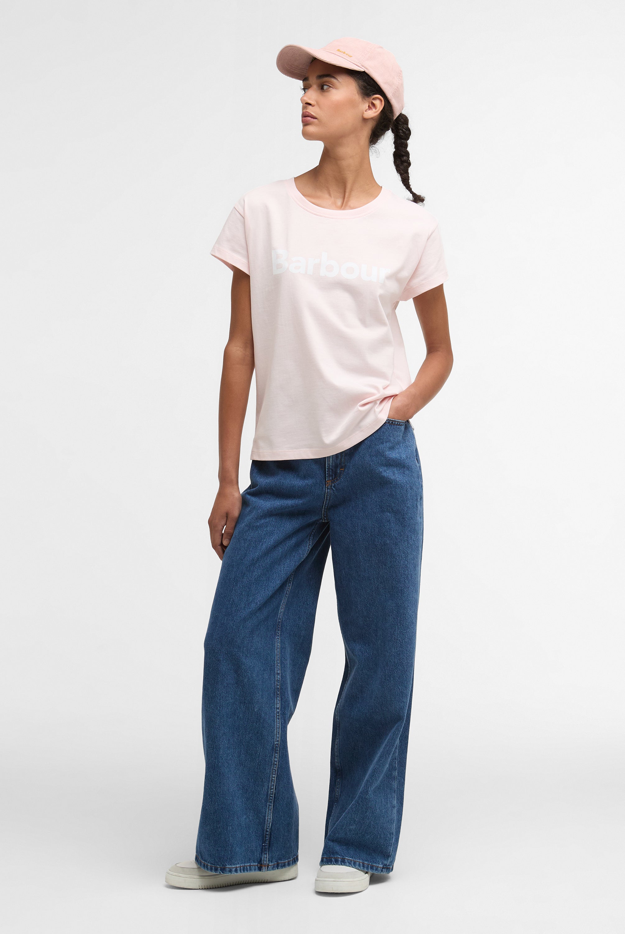 Barbour Pink Hartland T-Shirt #Colour_Pink
