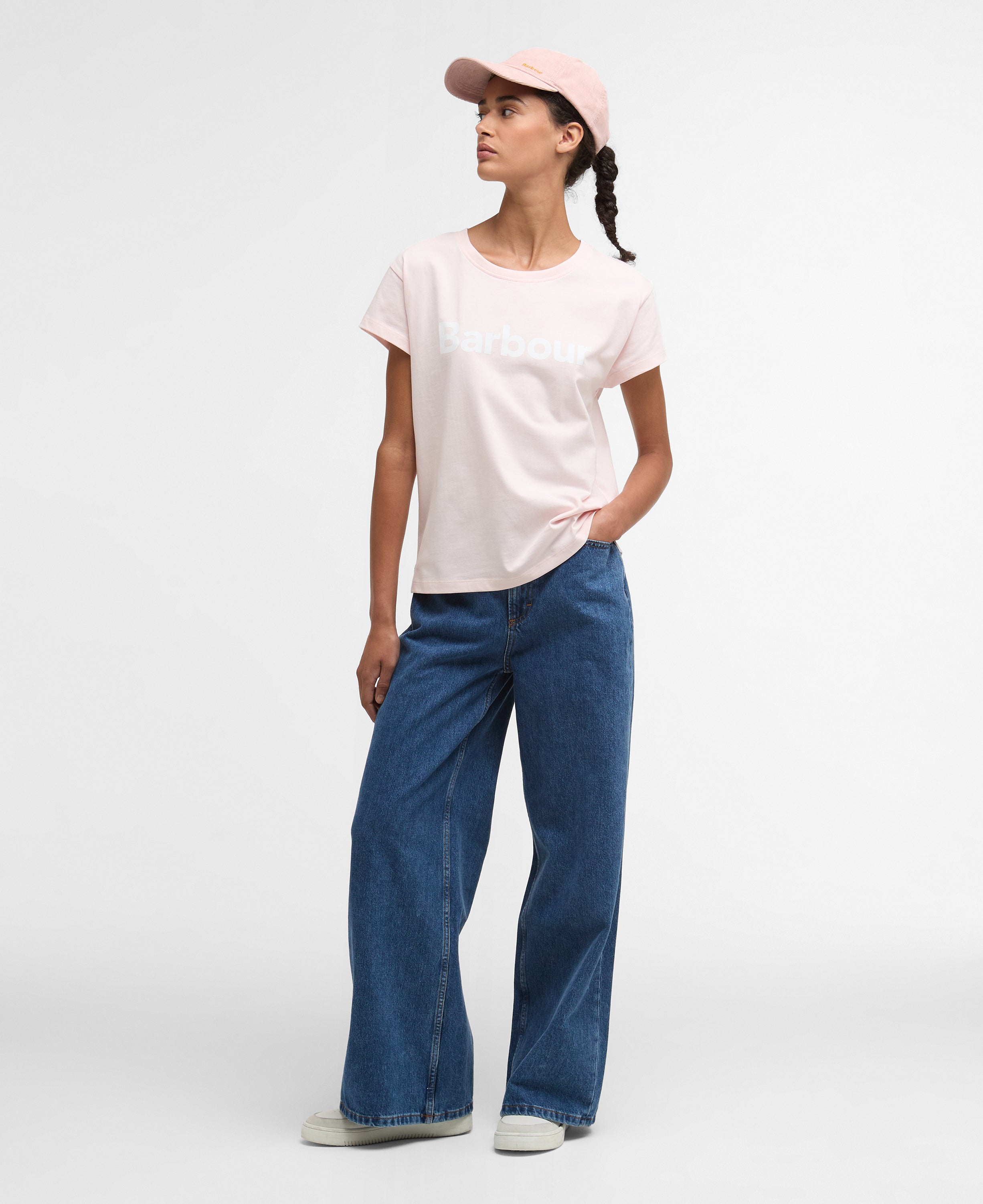 Barbour Pink Hartland T-Shirt #Colour_Pink