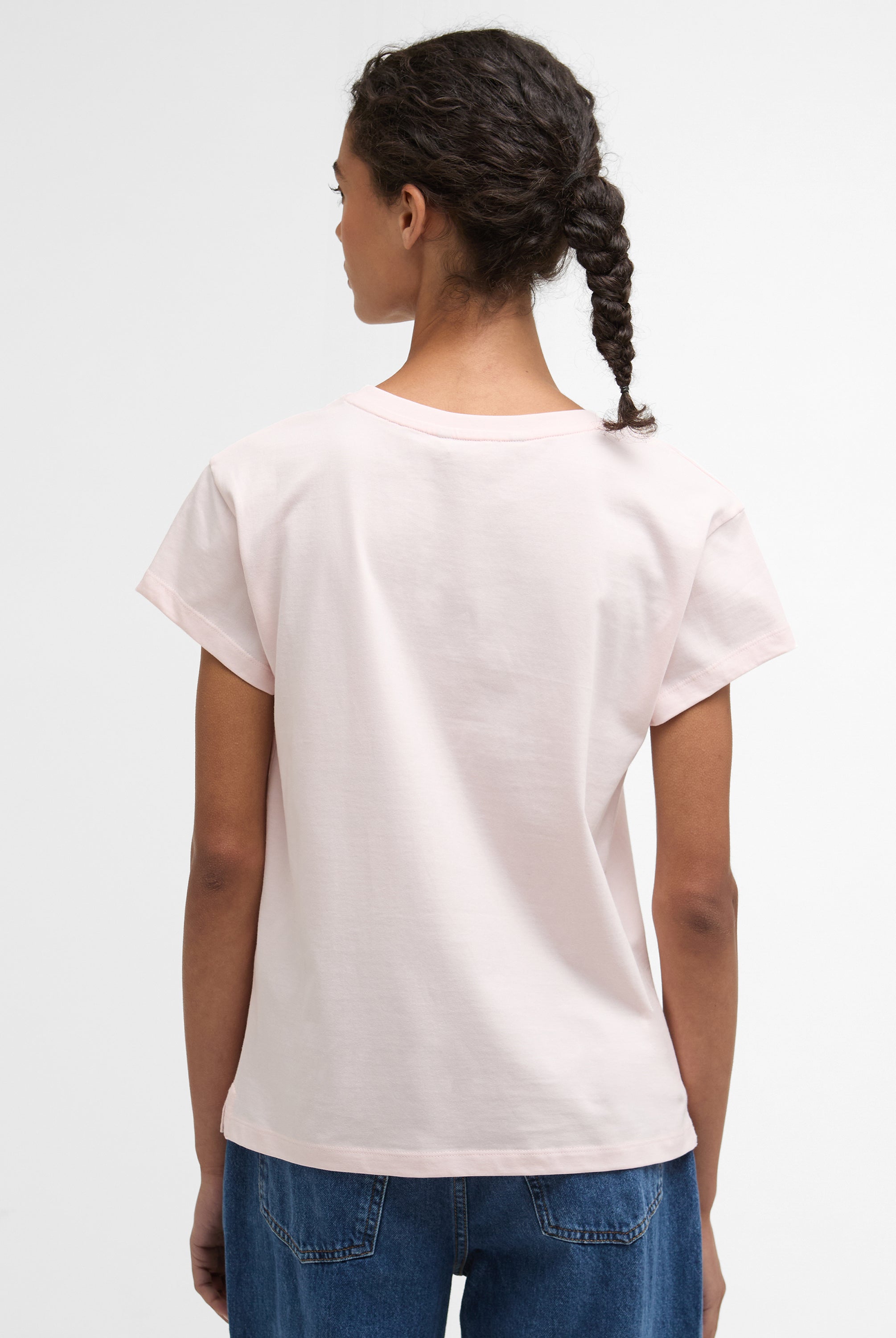 Barbour Pink Hartland T-Shirt #Colour_Pink