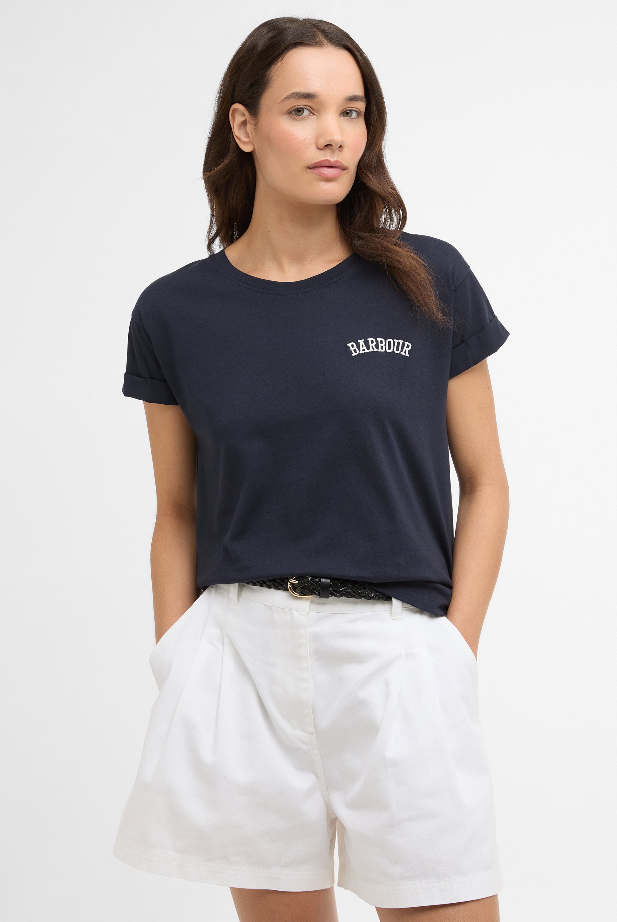Barbour Navy Bede T-Shirt #Colour_Navy