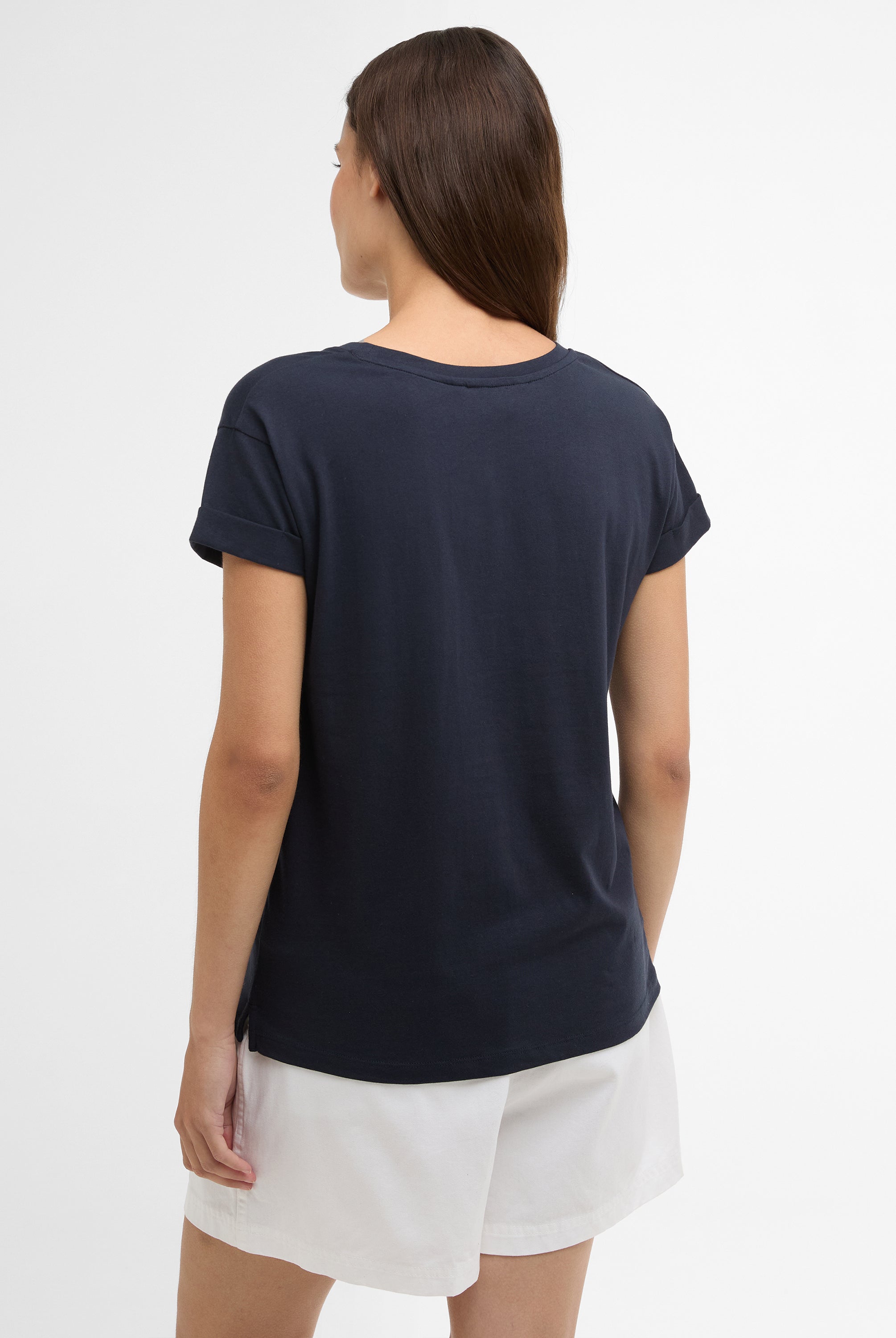 Barbour Navy Bede T-Shirt #Colour_Navy