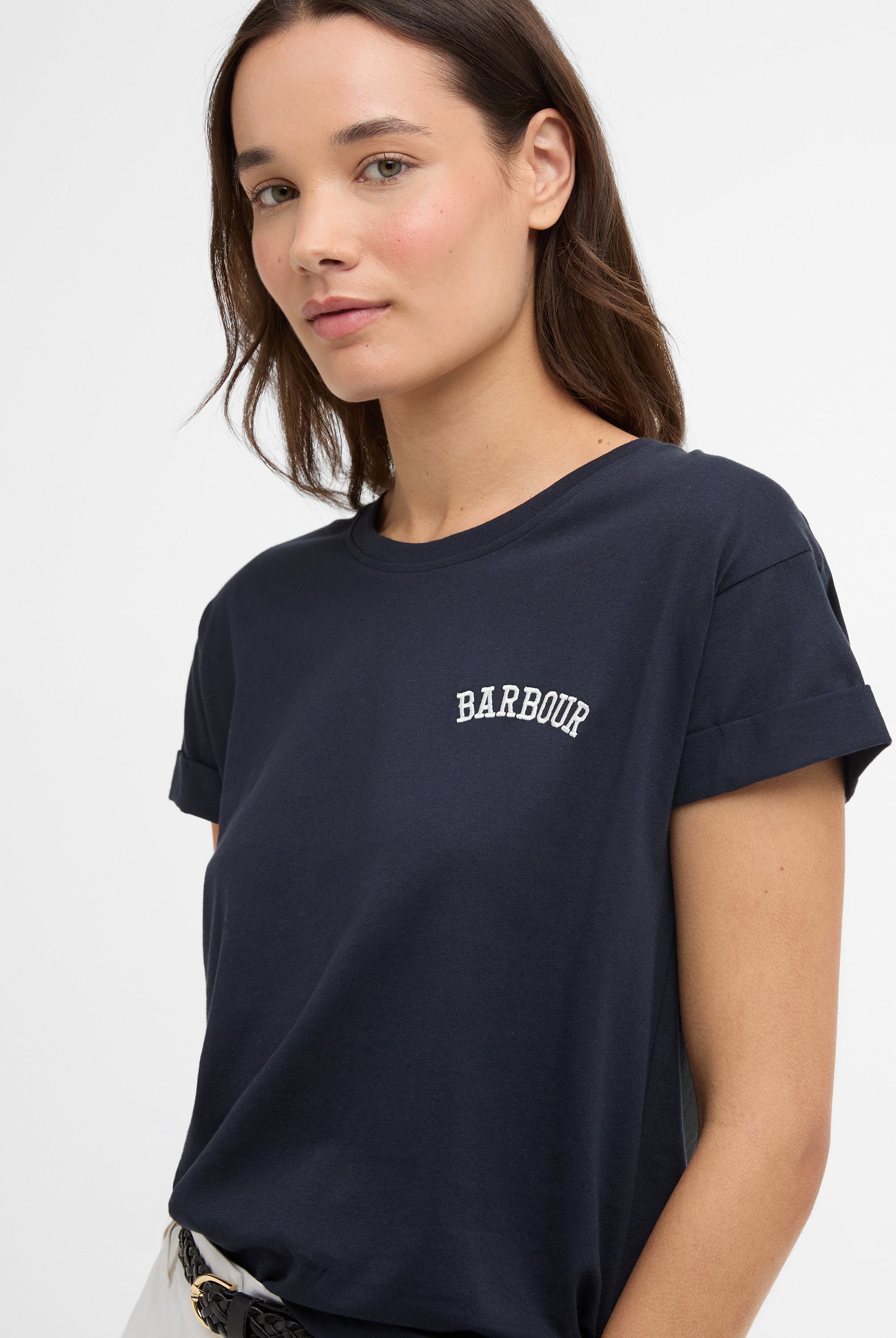 Barbour Navy Bede T-Shirt #Colour_Navy