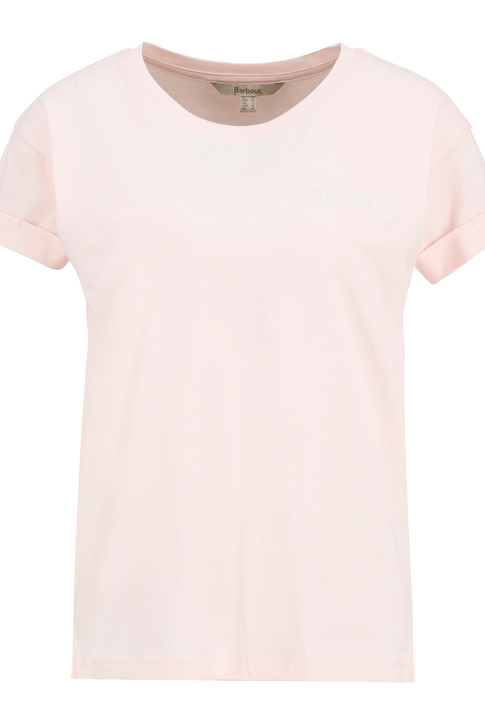 Barbour Pink Bede T-Shirt #Colour_Pink
