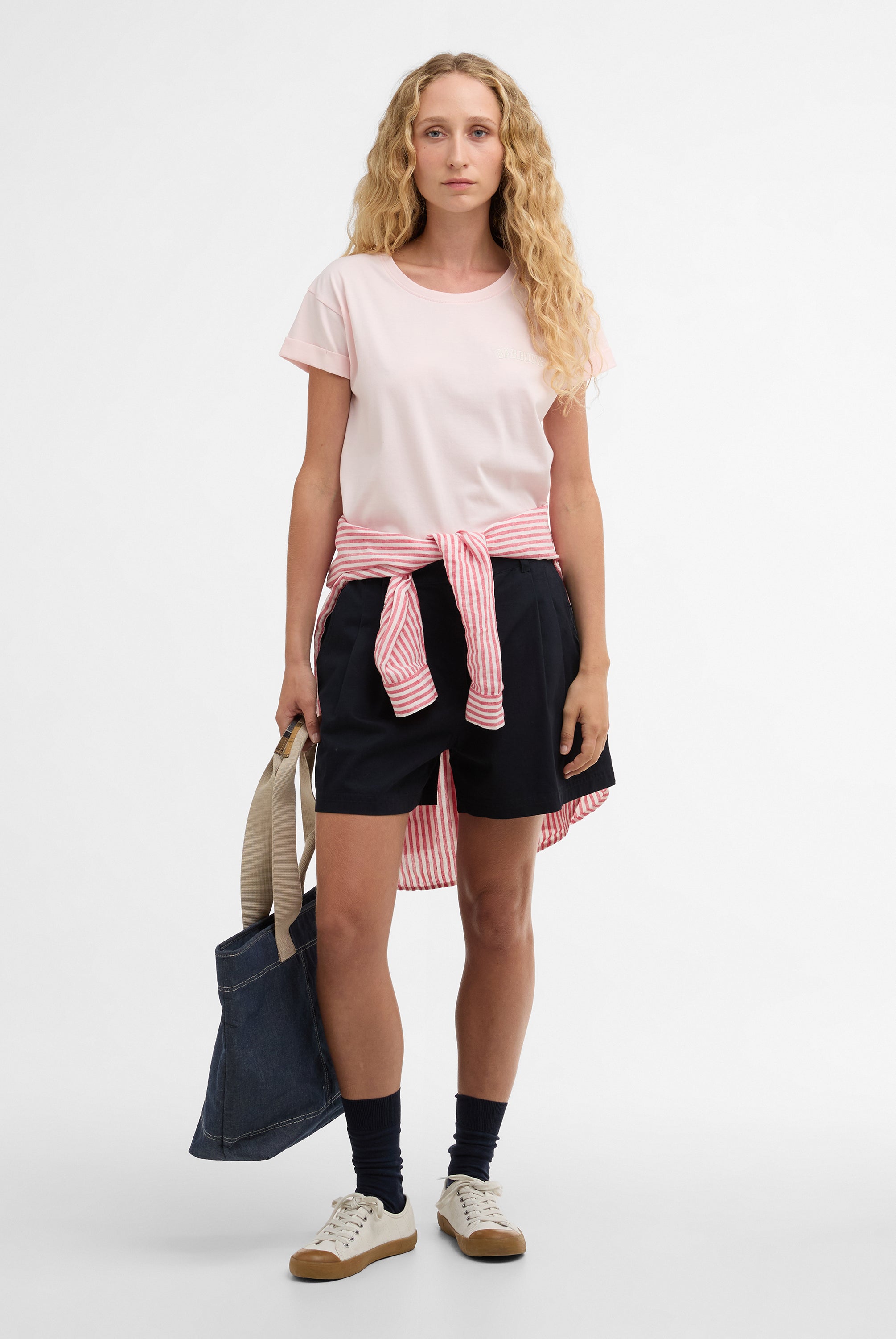 Barbour Pink Bede T-Shirt #Colour_Pink