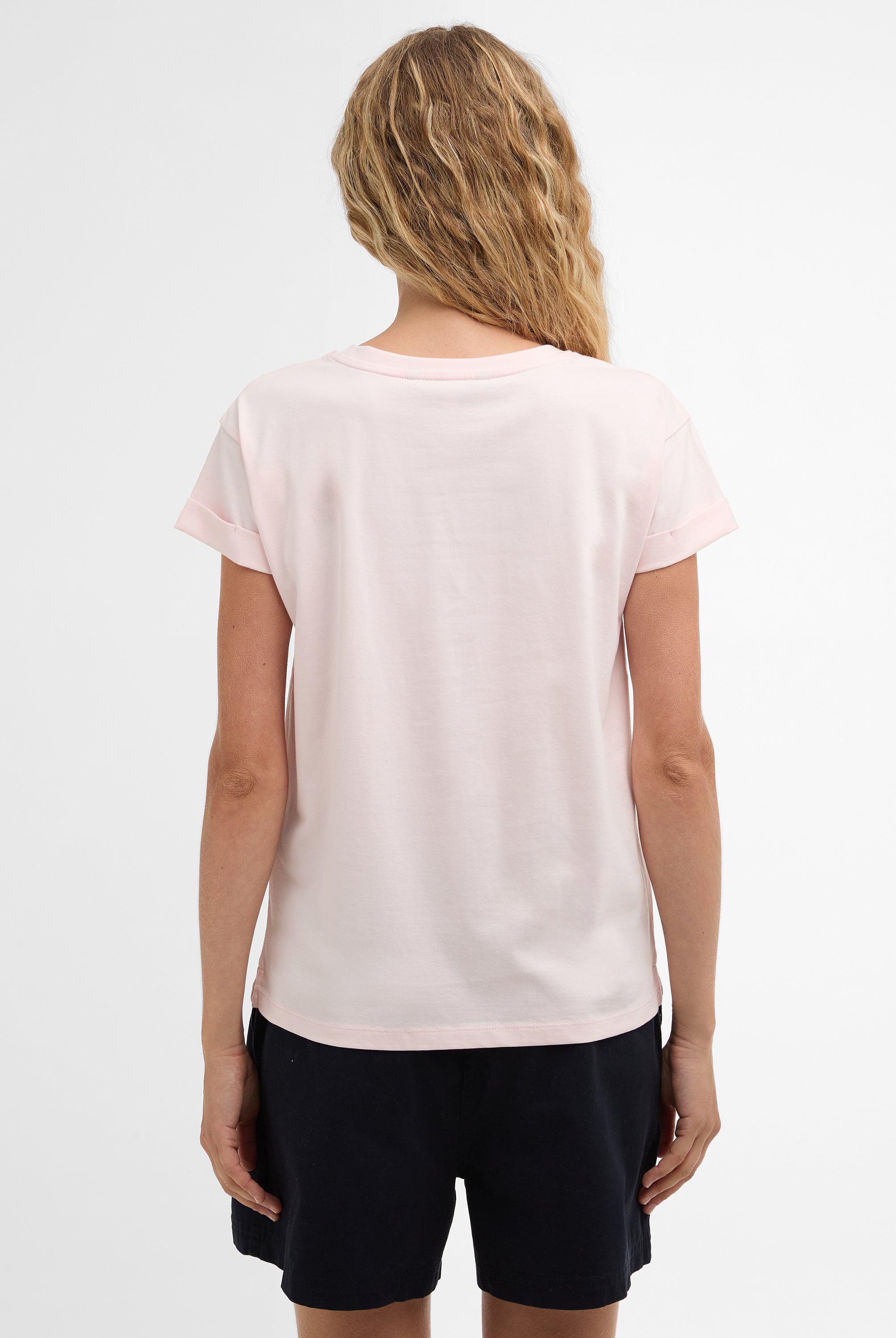 Barbour Pink Bede T-Shirt #Colour_Pink