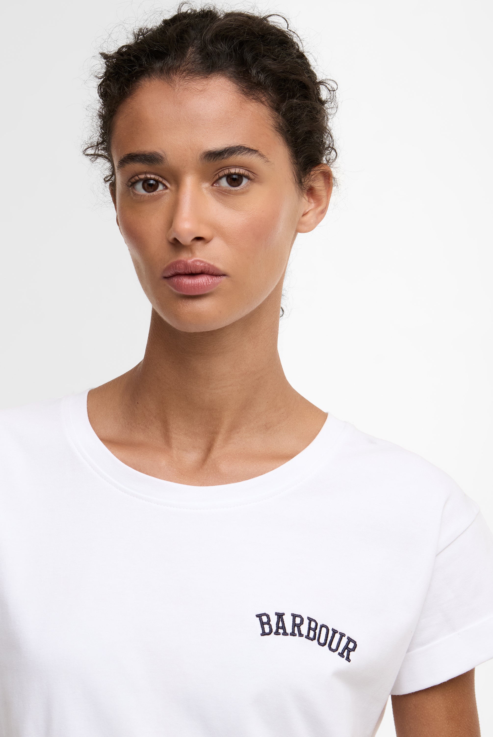 Barbour White Bede T-Shirt #Colour_White