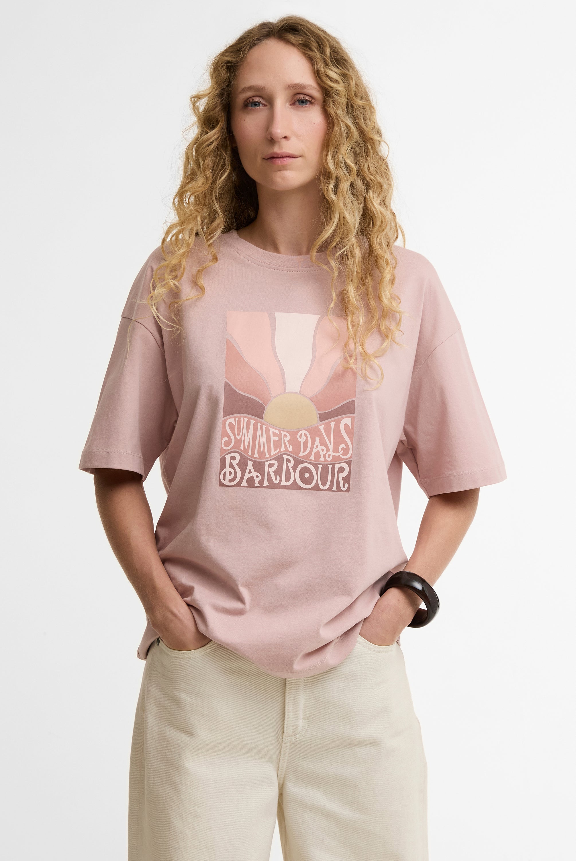 Barbour Gardenia Melody T-Shirt #Colour_Gardenia