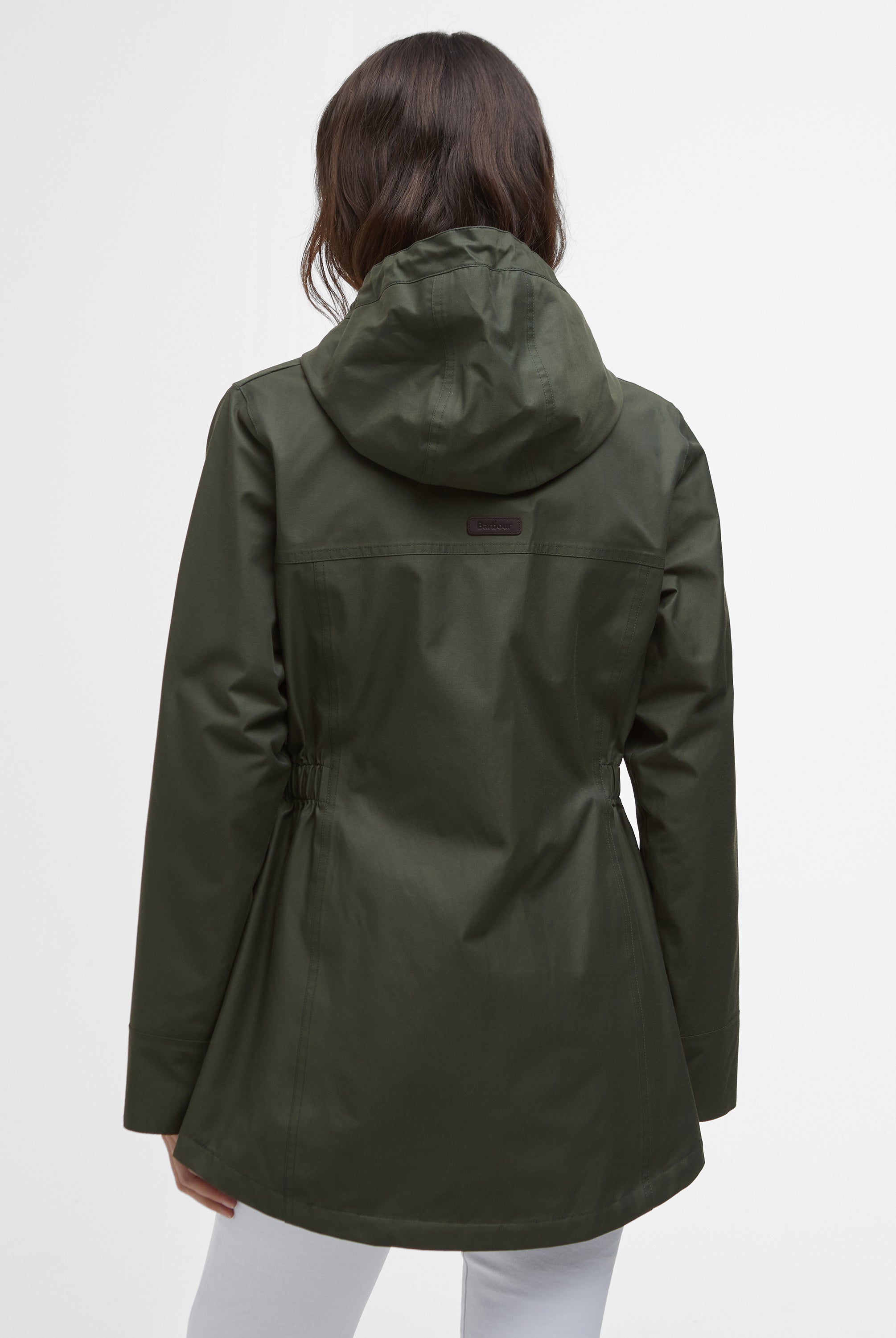 Barbour Olive/Ancient Maple Waterproof Jacket #Colour_Olive/Ancient