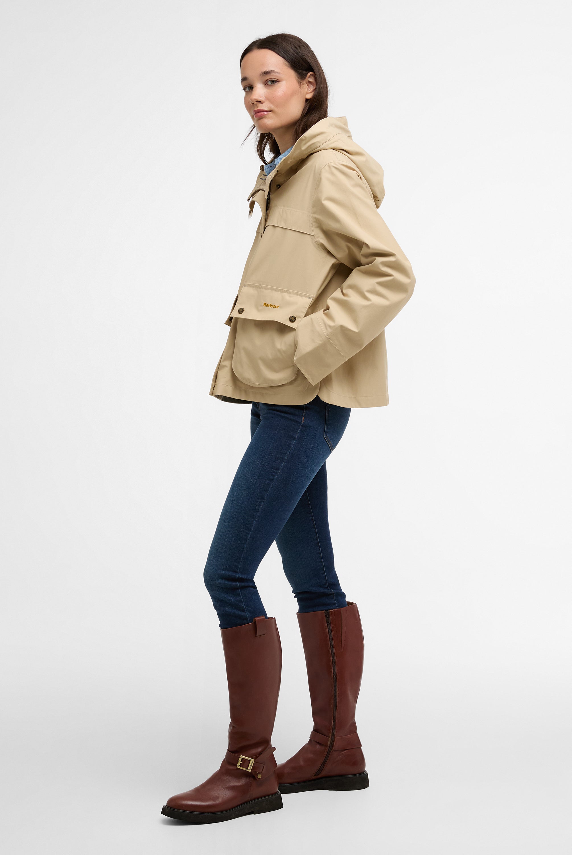 Barbour Safari Baythorpe Waterproof Jacket #Colour_Safari