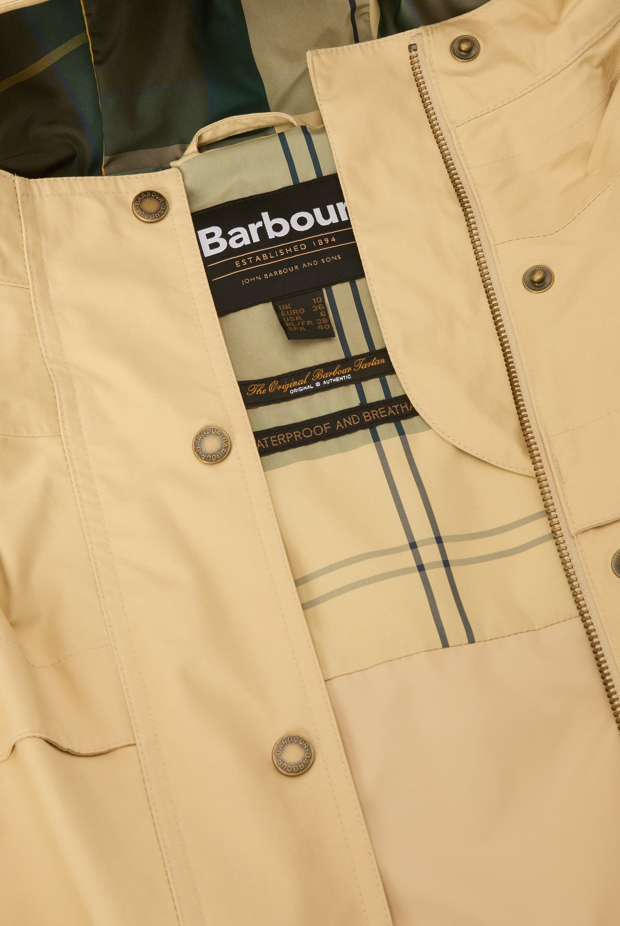 Barbour Safari Baythorpe Waterproof Jacket #Colour_Safari