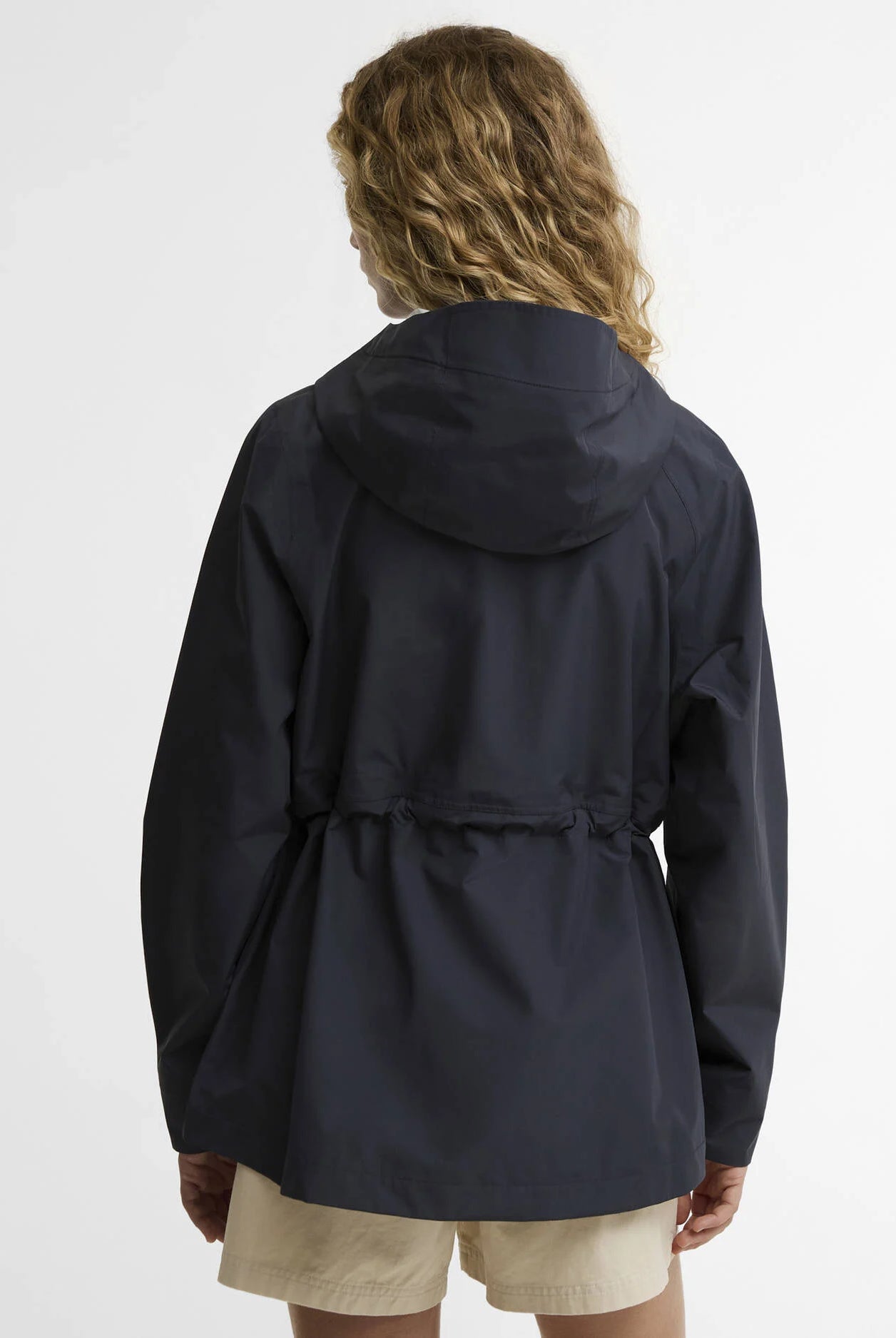 Barbour Dusk Grey/Fondant Dovecragg Waterproof Jacket #Colour_Dusk Grey/Fondant