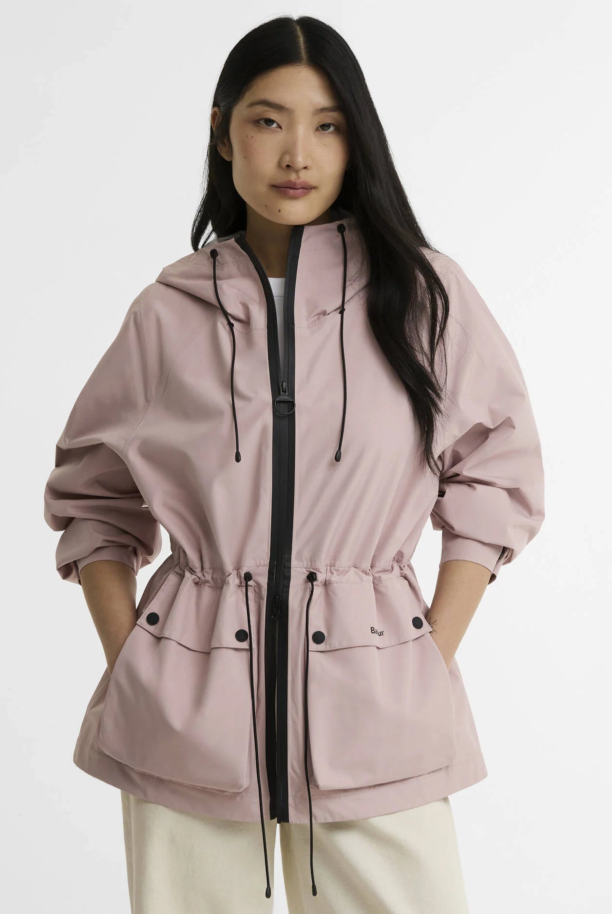 Barbour Gardenia/Fondant Dovecragg Waterproof Jacket #Colour_Gardenia/Fondant